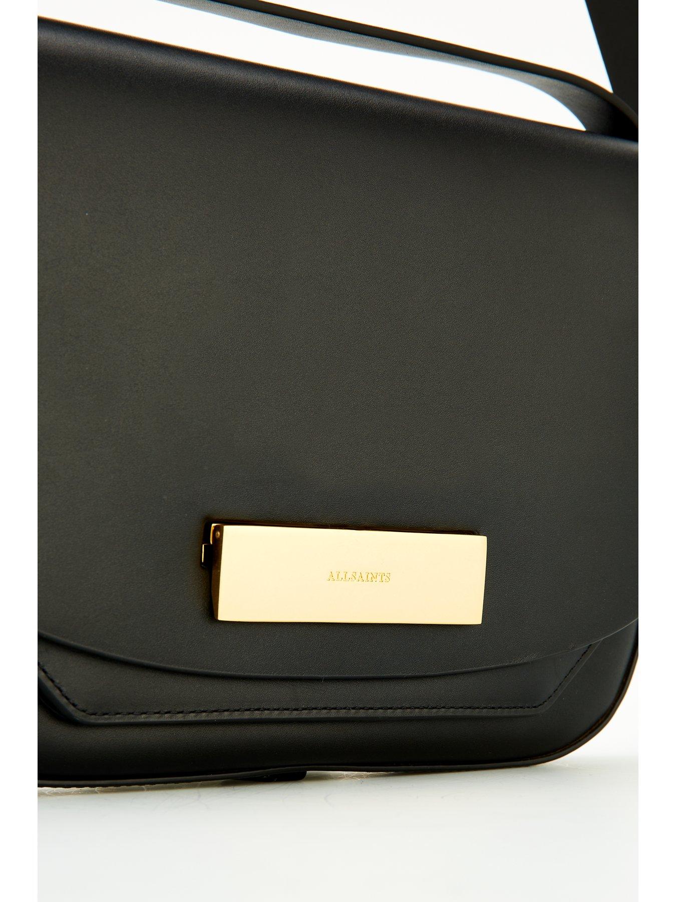 Image 3 of 4 of AllSaints Etta Satchel Bag - Black