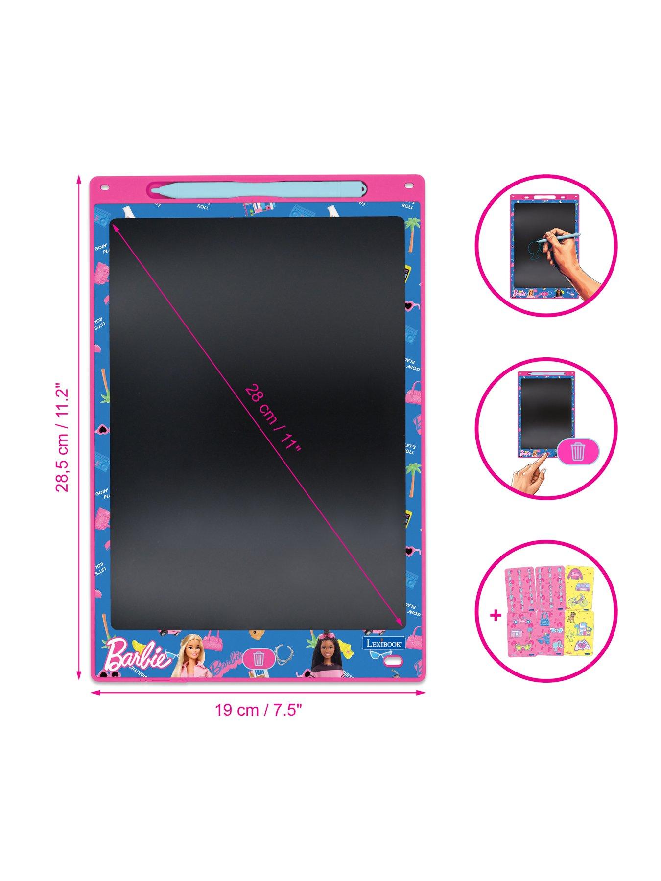 Image 3 of 7 of Barbie 11'' Multicolour E-Ink Learning Drawing Tablet with Stencils