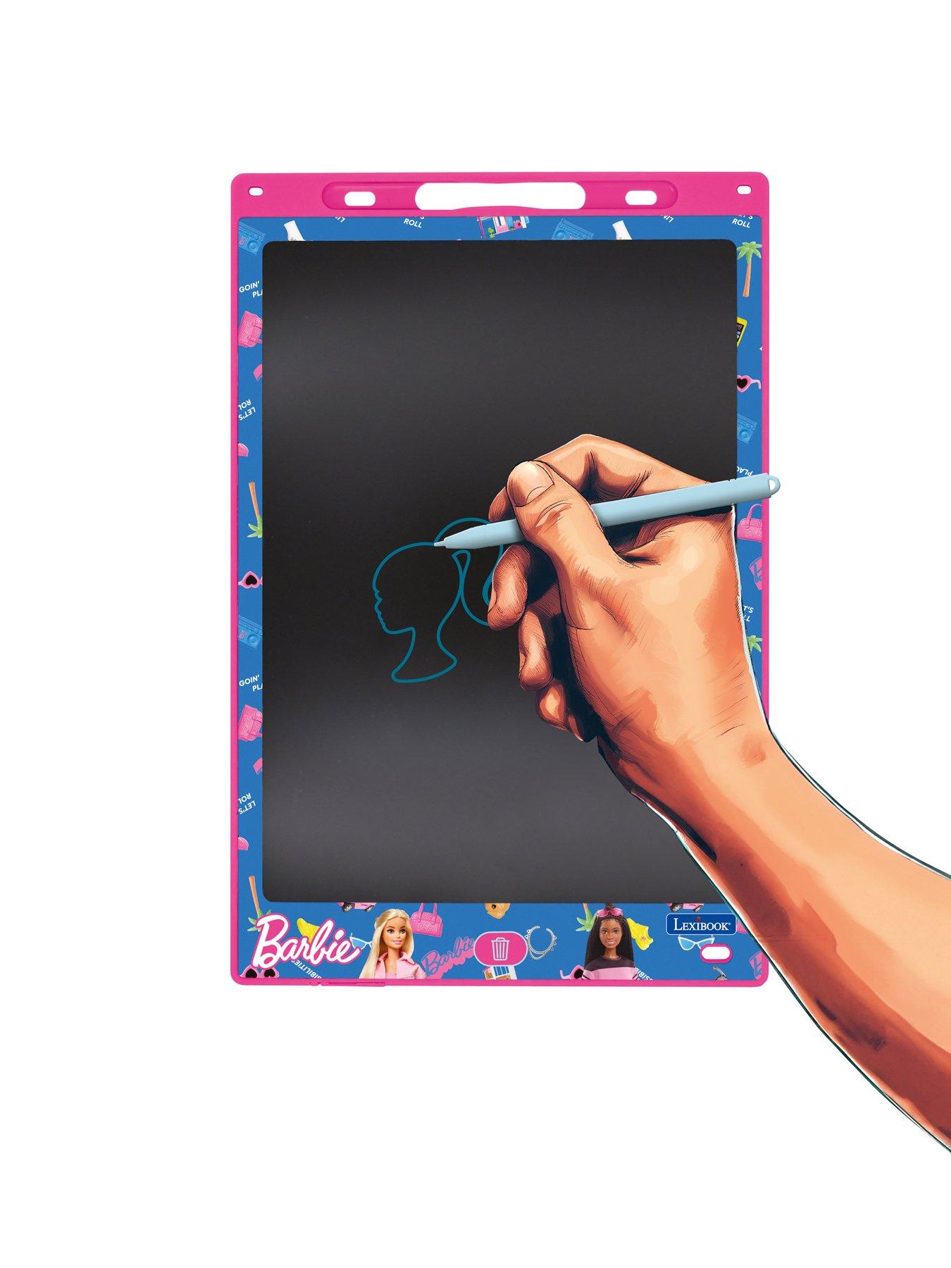 Image 4 of 7 of Barbie 11'' Multicolour E-Ink Learning Drawing Tablet with Stencils