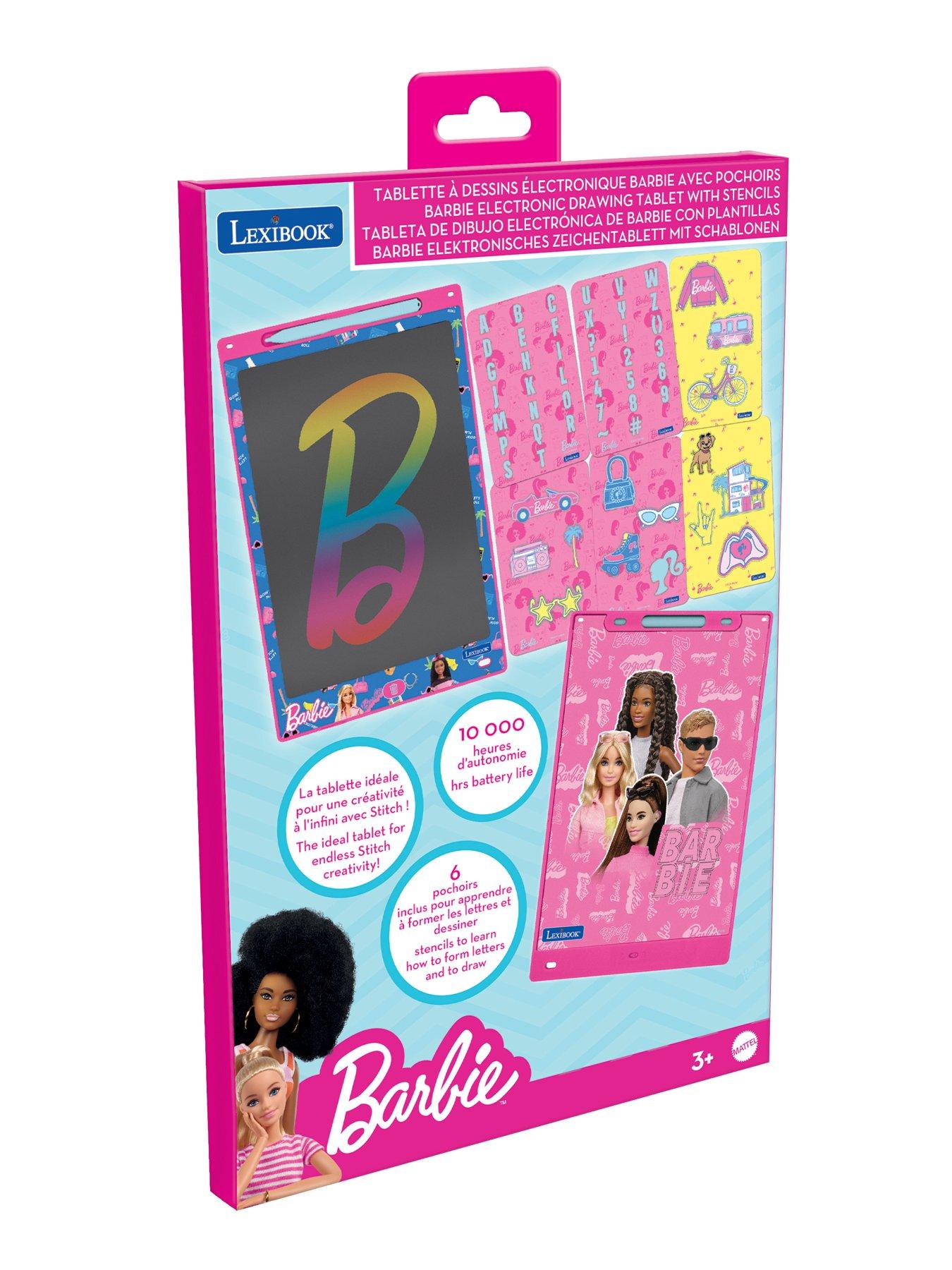 Image 5 of 7 of Barbie 11'' Multicolour E-Ink Learning Drawing Tablet with Stencils