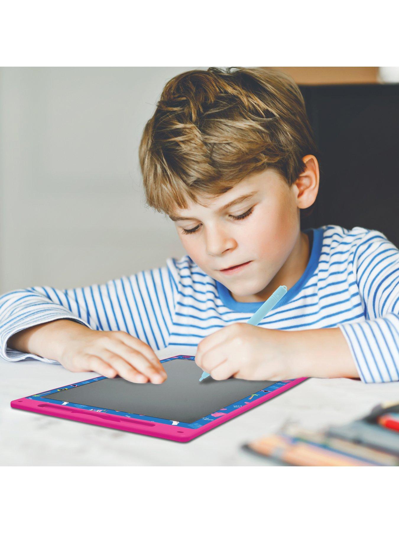 Image 7 of 7 of Barbie 11'' Multicolour E-Ink Learning Drawing Tablet with Stencils