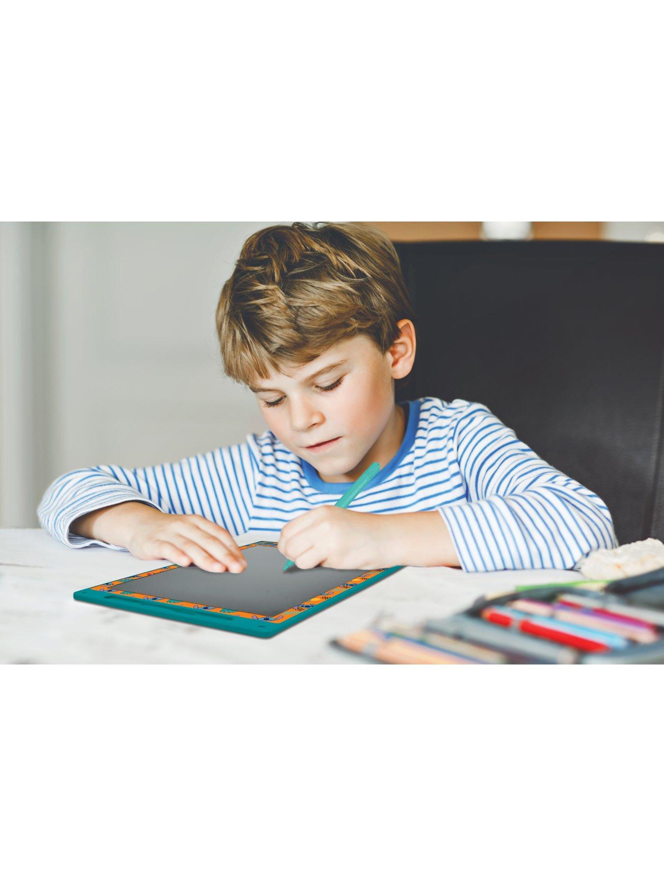 Image 7 of 7 of Disney Stitch Stitch 11''  multicolor learning drawing E-ink tablet with stencils