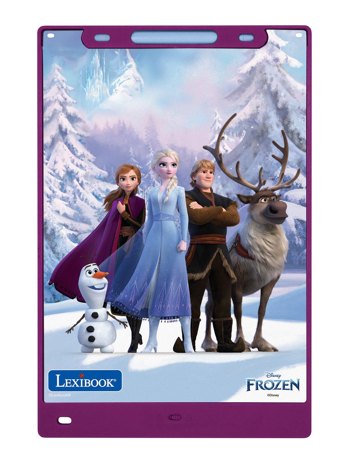 Image 4 of 7 of Disney Frozen 11'' Multicolour Learning Drawing E-Ink Tablet with Stencils