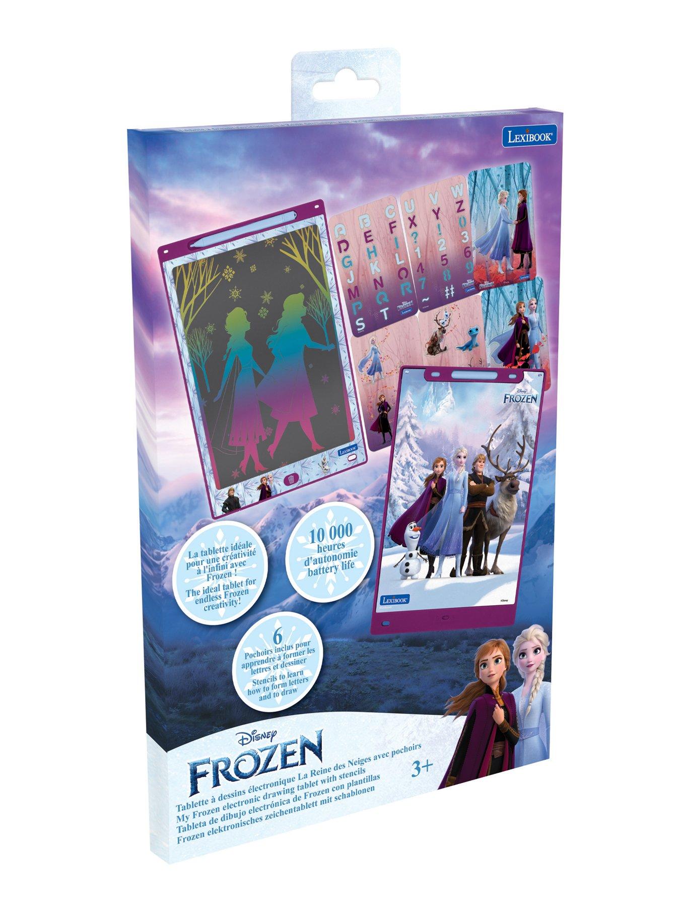 Image 5 of 7 of Disney Frozen 11'' Multicolour Learning Drawing E-Ink Tablet with Stencils
