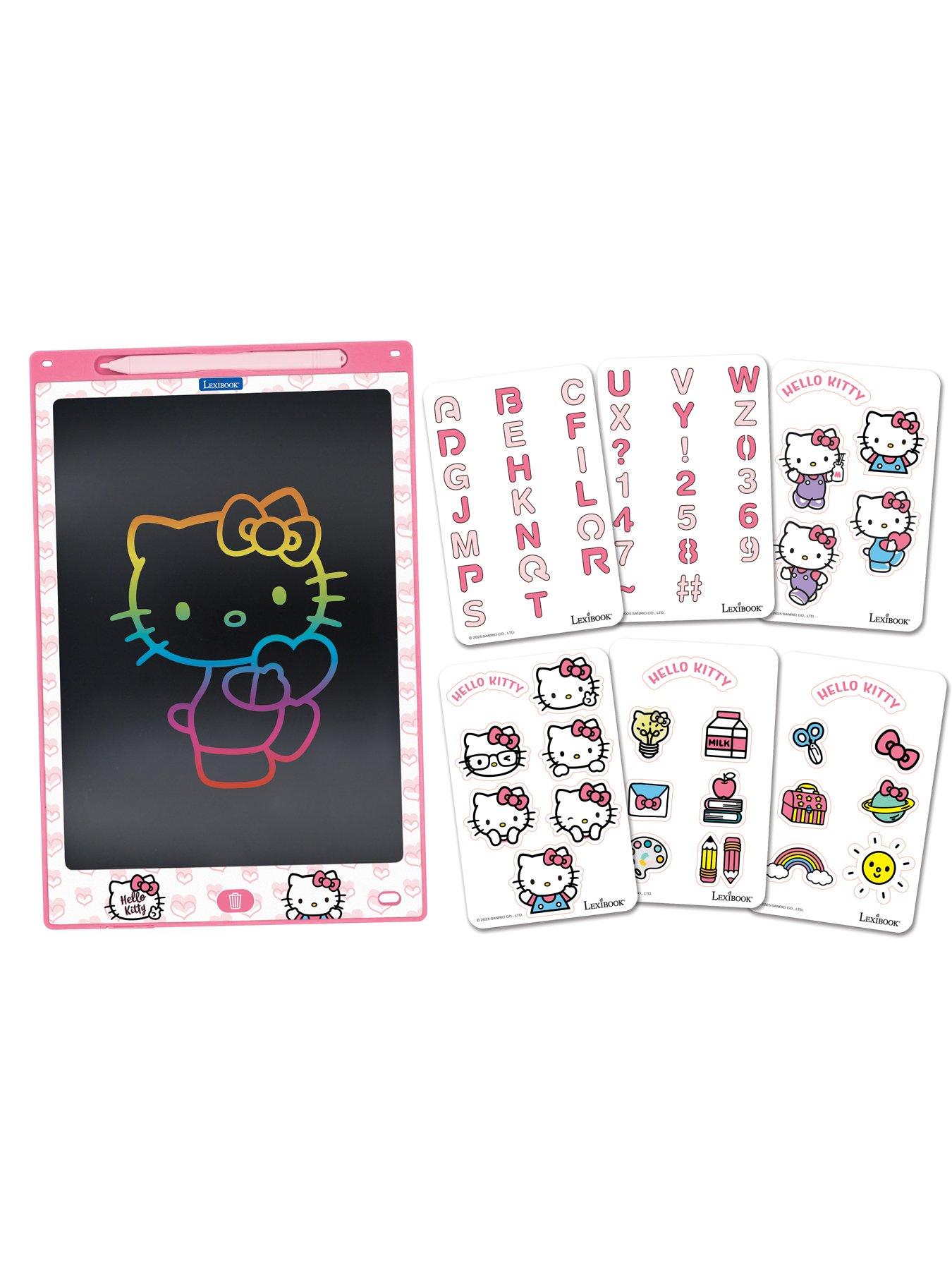 Image 2 of 7 of Hello Kitty 11'' Multicolour Learning Drawing E-Ink&nbsp;Tablet with Stencils