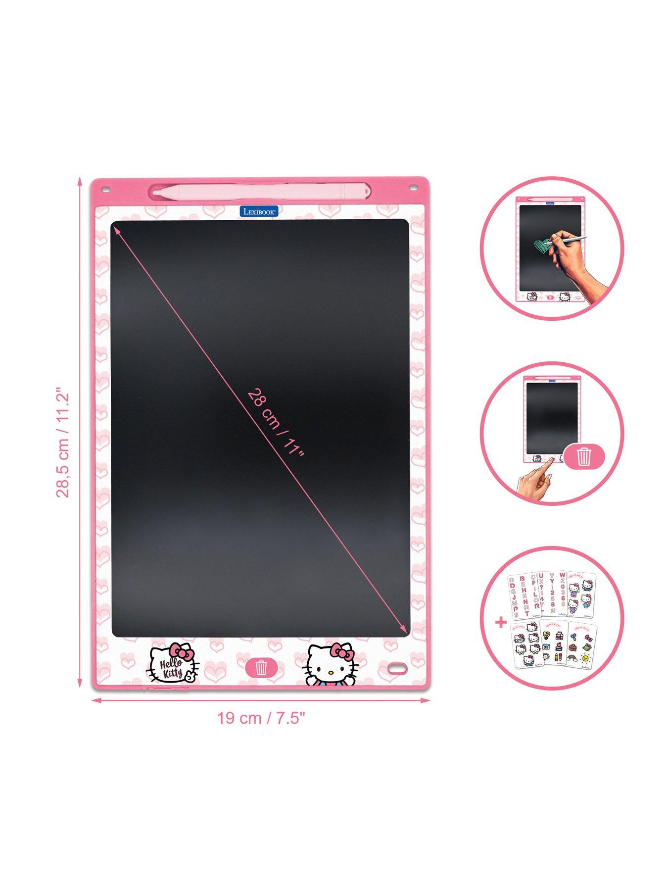 Image 3 of 7 of Hello Kitty 11'' Multicolour Learning Drawing E-Ink&nbsp;Tablet with Stencils
