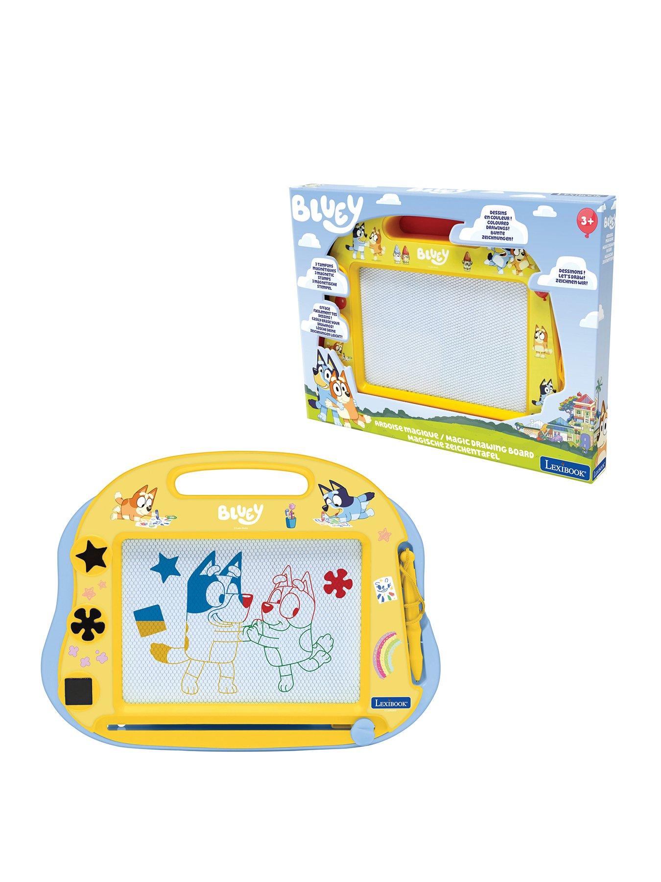  image of bluey-magnetic-multicolour-drawing-board-with-accessories--nbspa5-format