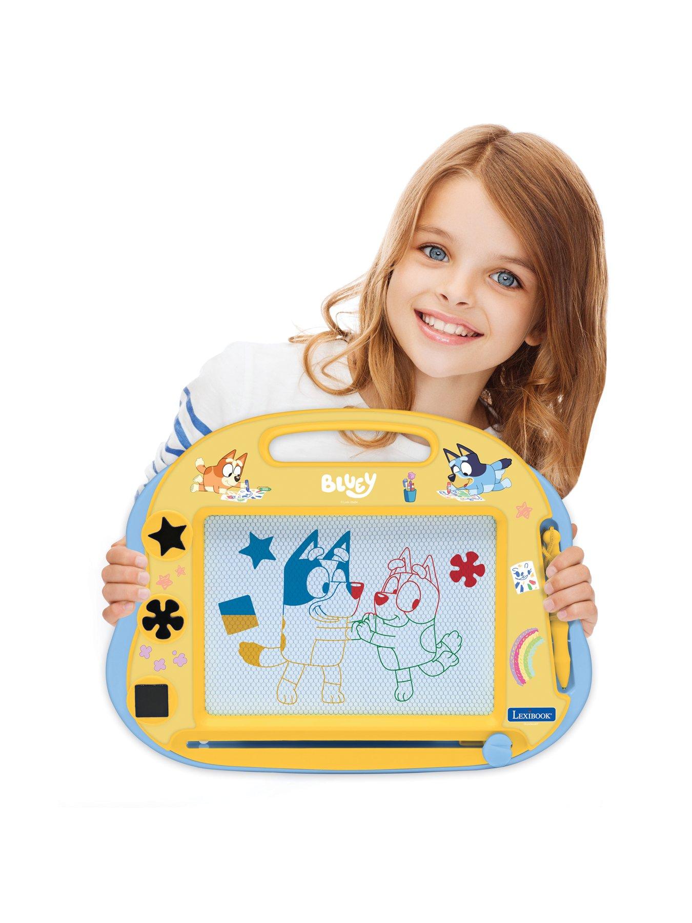  image of bluey-magnetic-multicolour-drawing-board-with-accessories--nbspa5-format