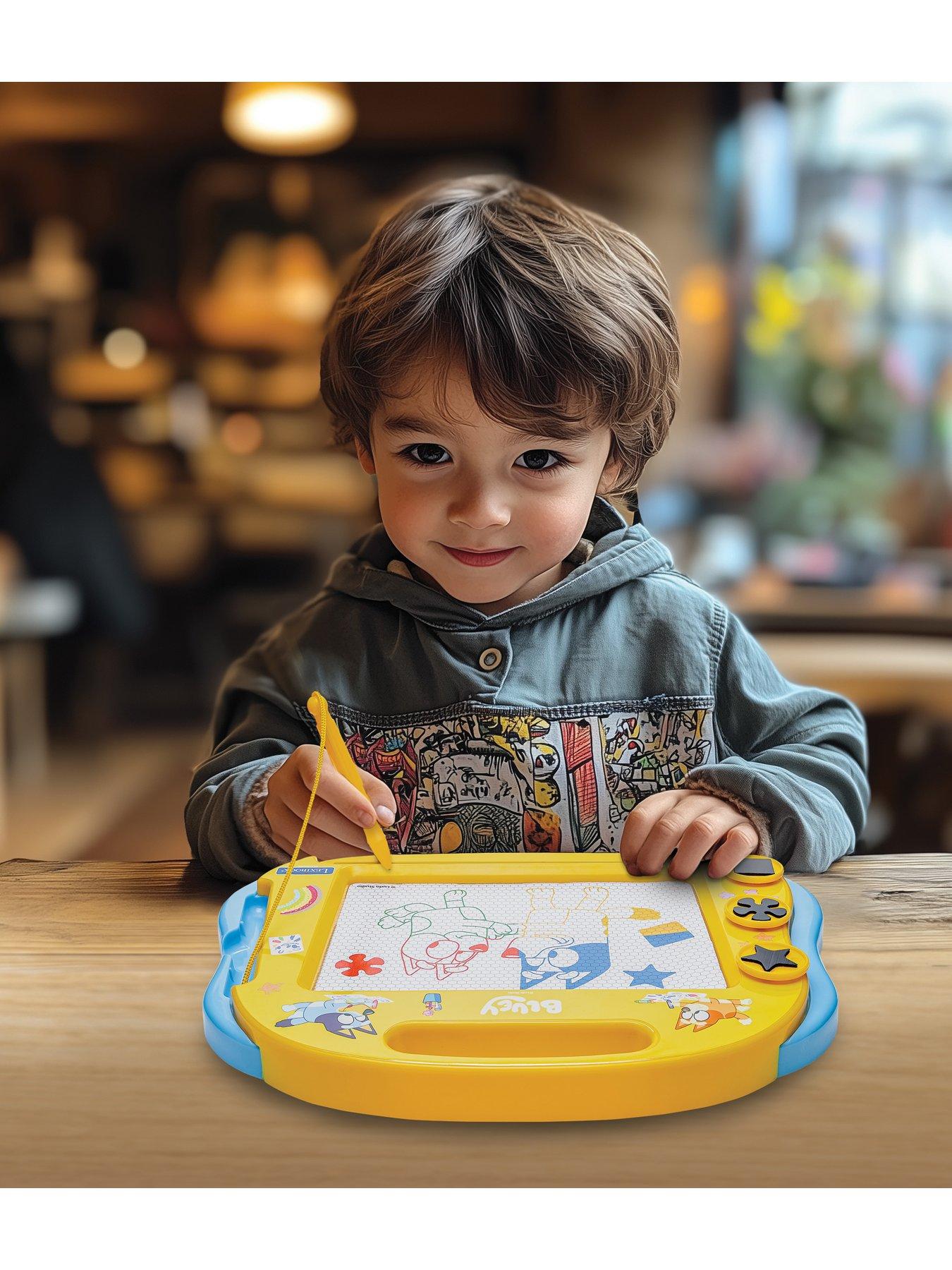 Image 7 of 7 of Bluey Magnetic Multicolor Drawing Board with accessories A5 Format