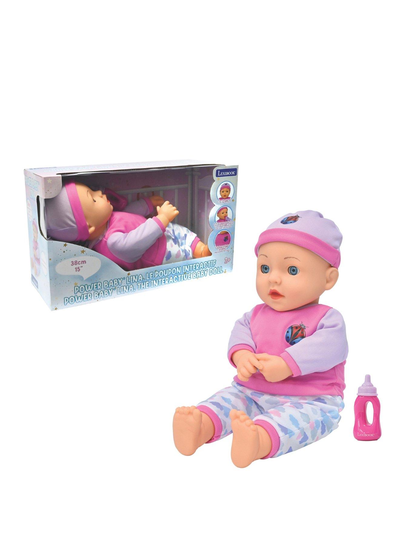 undefined Power Baby LINA, the interactive baby doll - 37cm