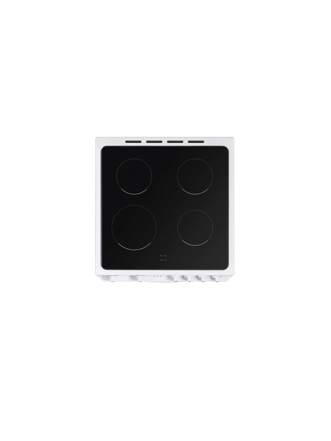 Image 5 of 6 of Swan SX16730W 60cm Electric Double Oven Ceramic Hob Cooker - White