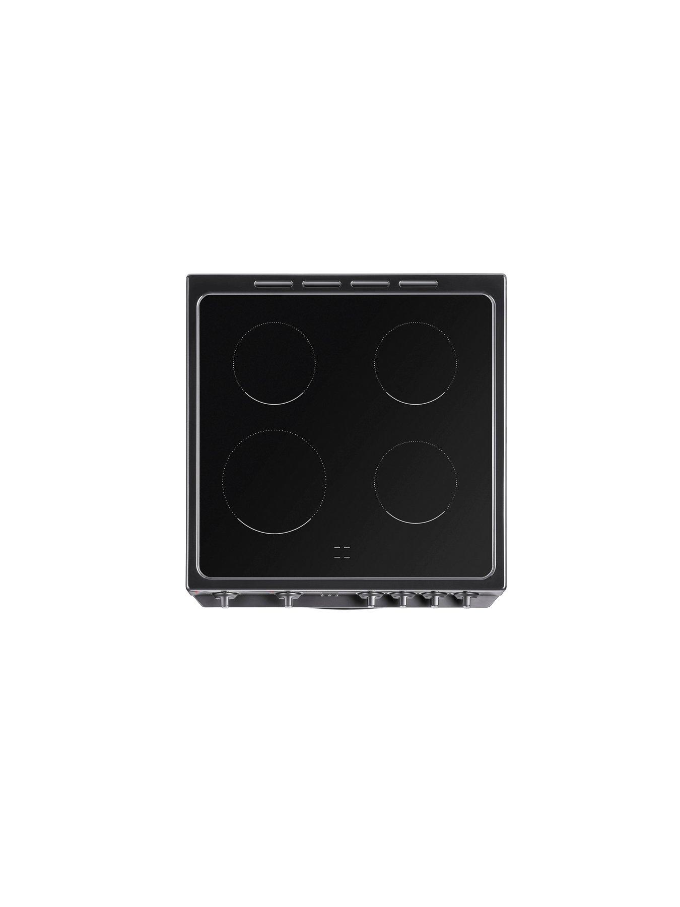 Image 5 of 6 of Swan SX16730B 60cm Electric Double Oven Ceramic Hob Cooker - Black