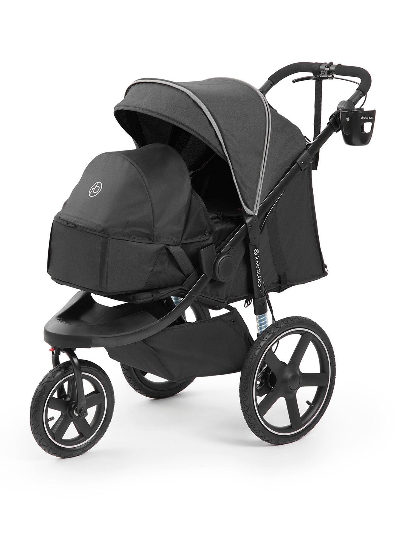 Image 1 of 7 of Ickle Bubba Venus&nbsp;Pro Prime Jogger Stroller&nbsp;- Charcoal Grey