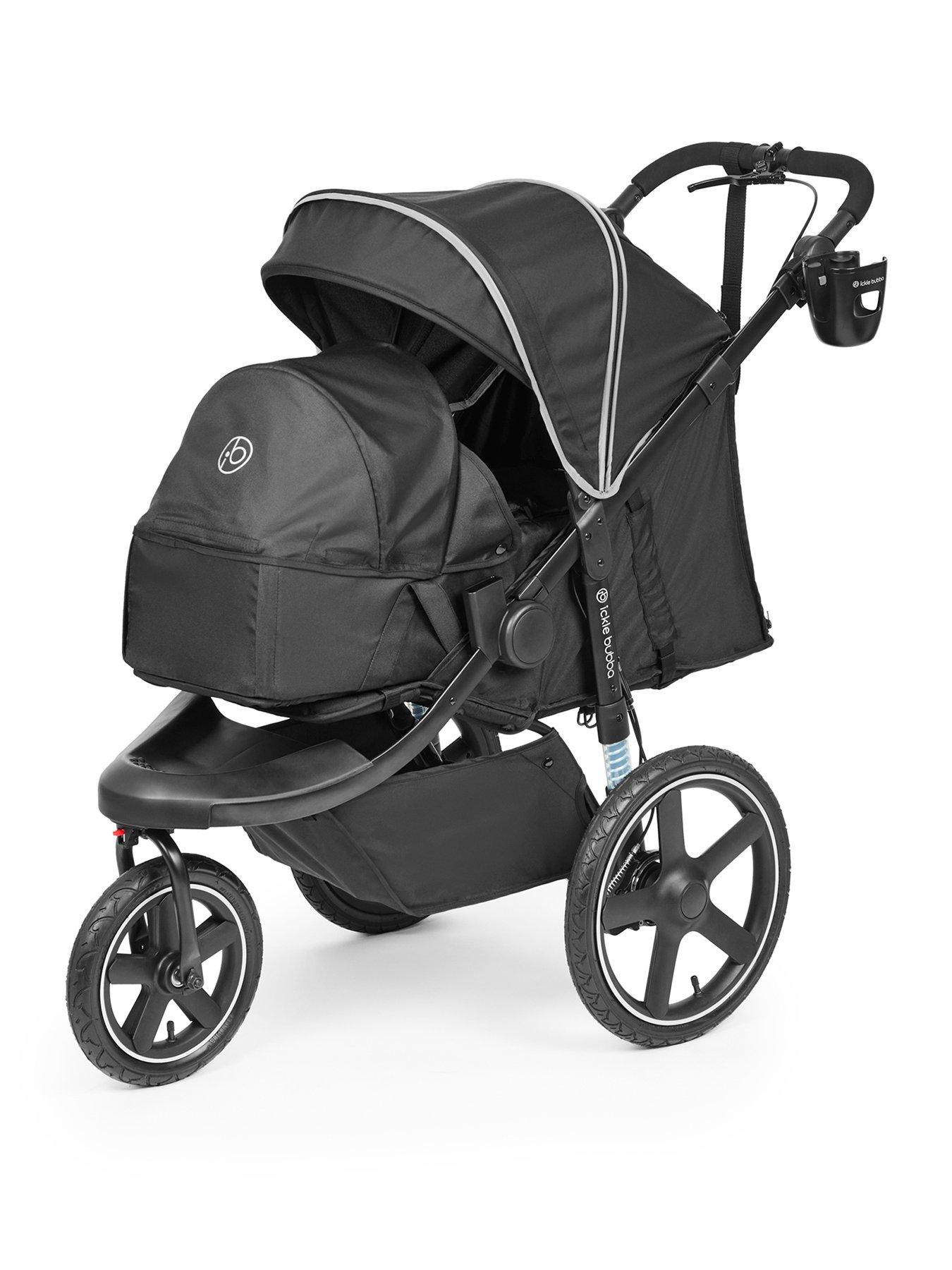 Image 1 of 7 of Ickle Bubba Venus&nbsp;Pro Prime Jogger Stroller&nbsp;- Midnight