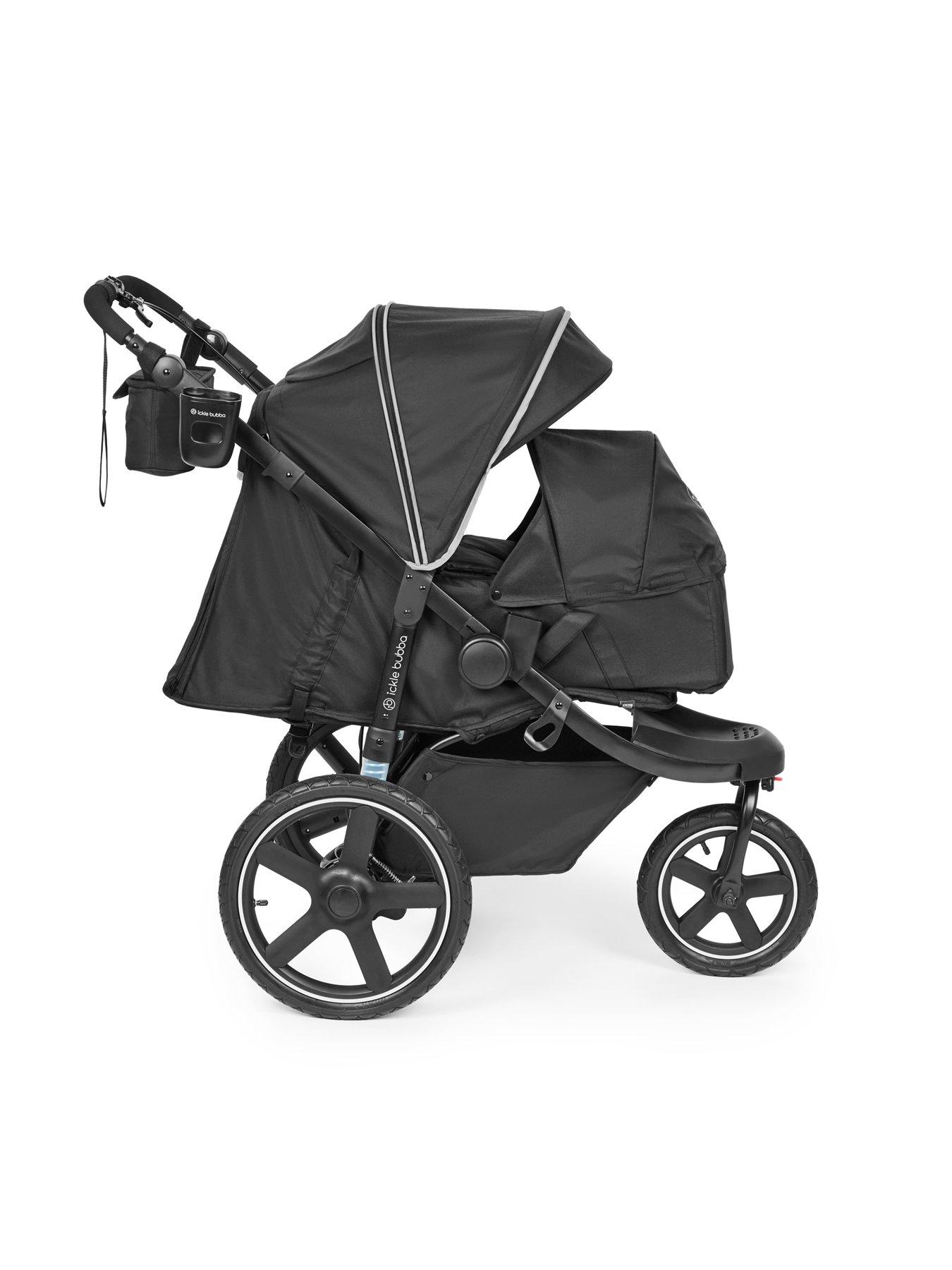 Image 4 of 7 of Ickle Bubba Venus&nbsp;Pro Prime Jogger Stroller&nbsp;- Midnight