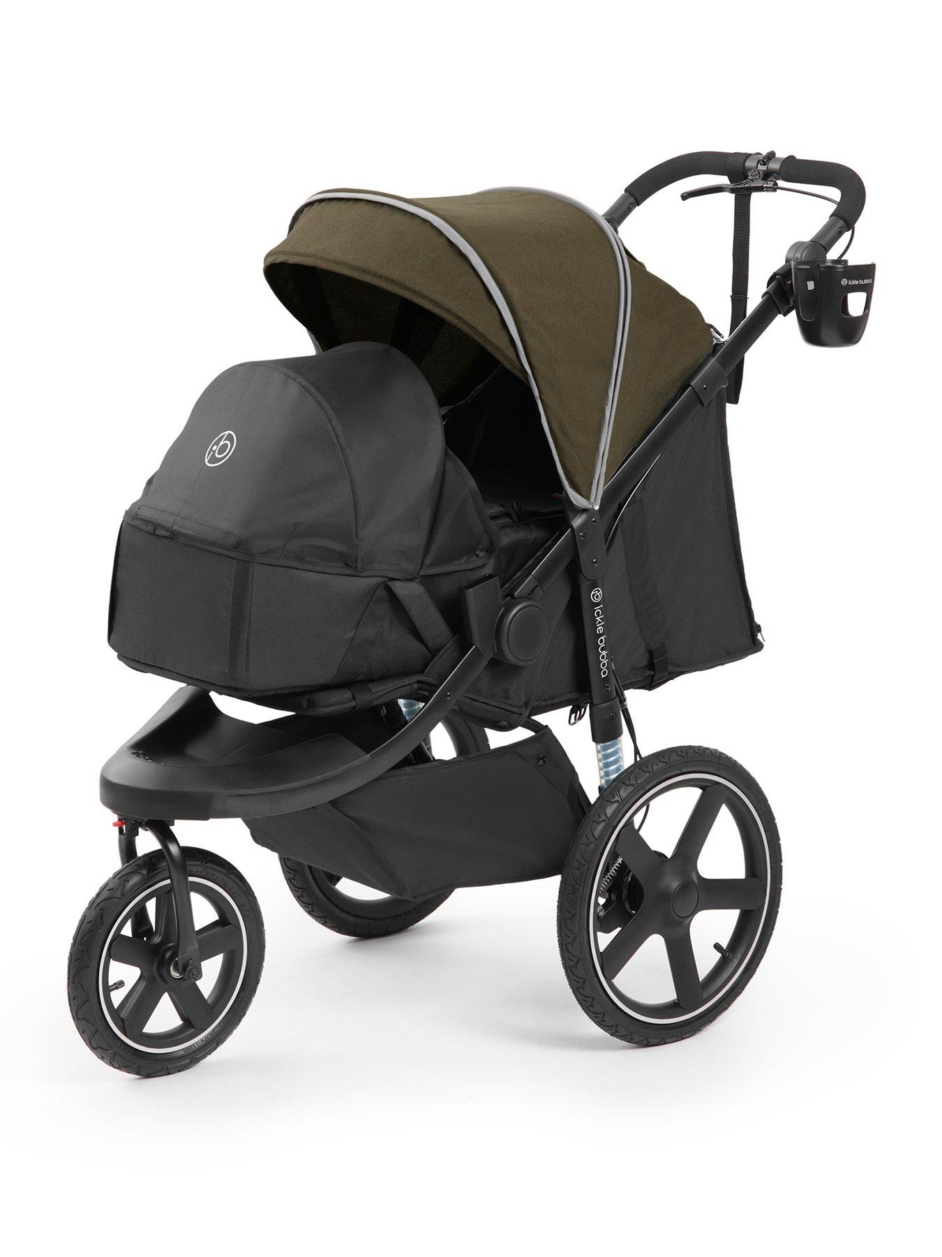 Image 1 of 7 of Ickle Bubba Venus Pro Prime Jogger Stroller&nbsp;- Woodland