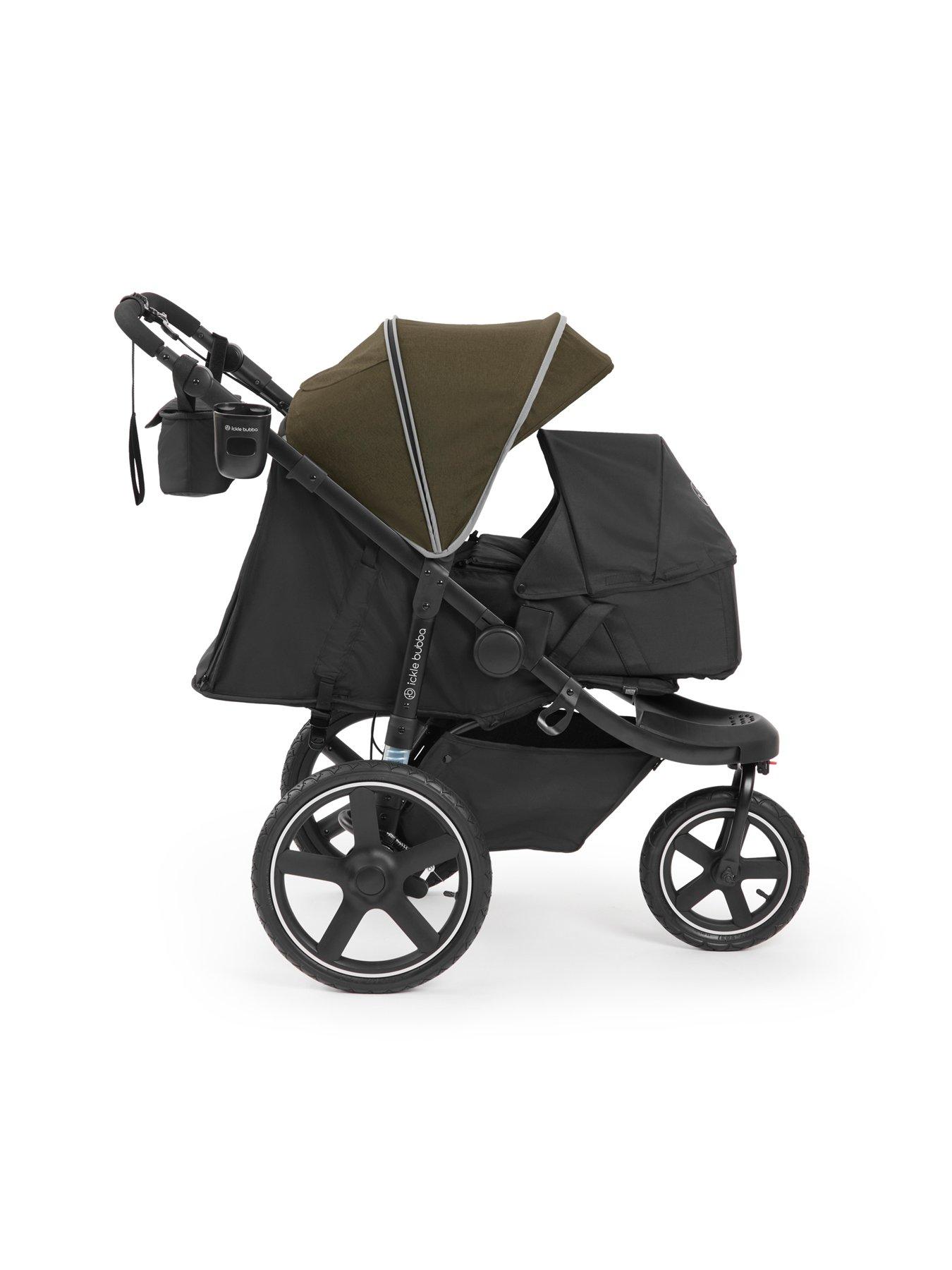 Image 4 of 7 of Ickle Bubba Venus Pro Prime Jogger Stroller&nbsp;- Woodland