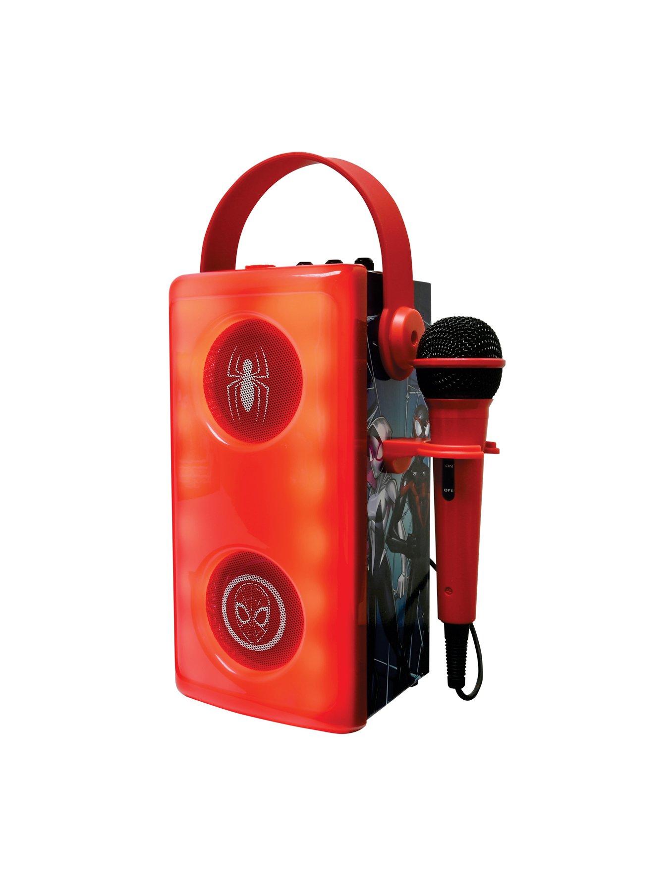Image 4 of 7 of Spiderman Spider-Man Luminous Bluetooth speaker with microphone