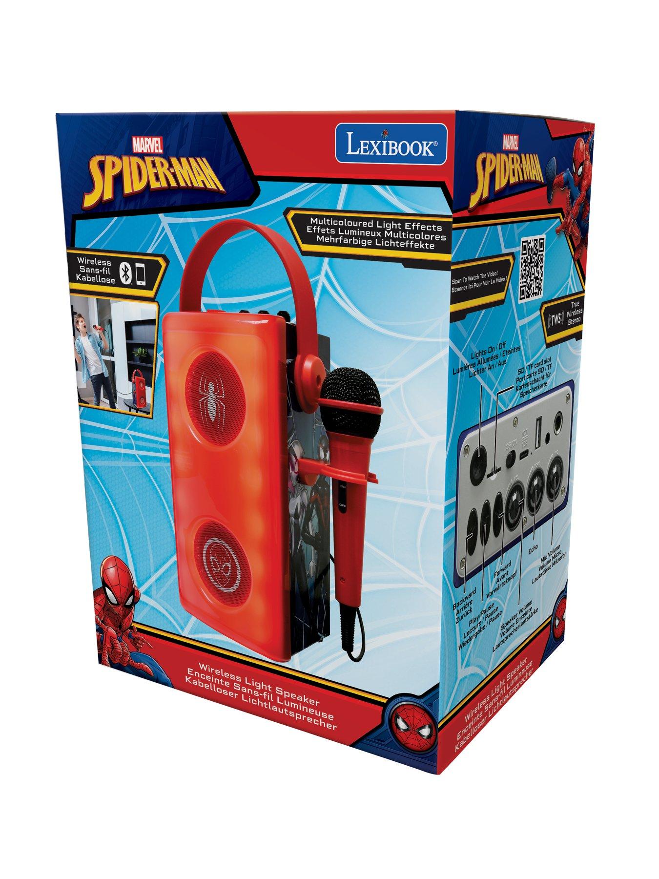 Image 5 of 7 of Spiderman Spider-Man Luminous Bluetooth speaker with microphone