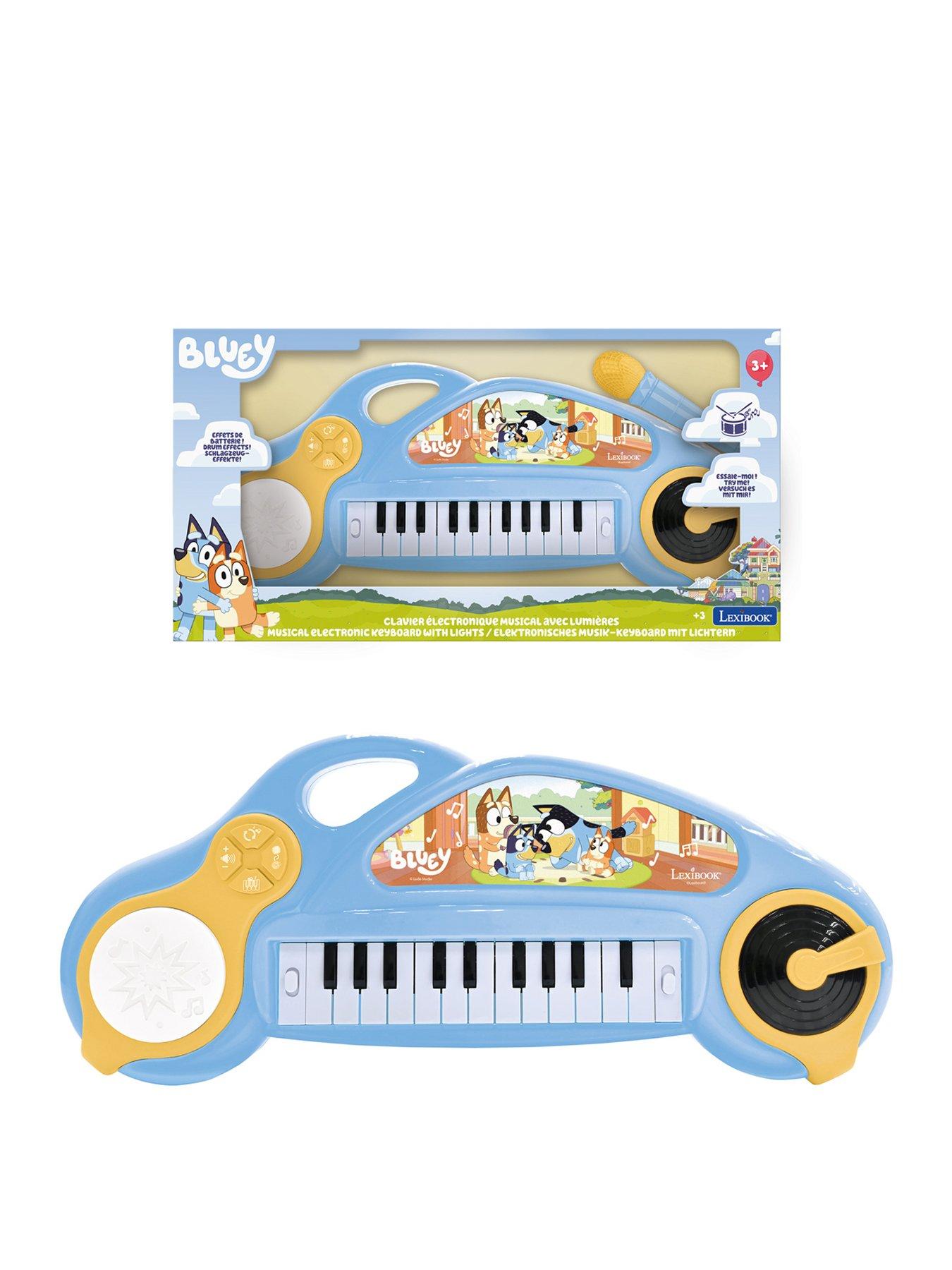 Bluey Fun Electronic Keyboard with lights