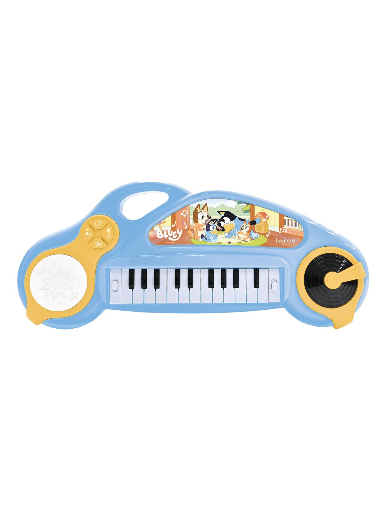  image of bluey-fun-electronic-keyboard-with-lights