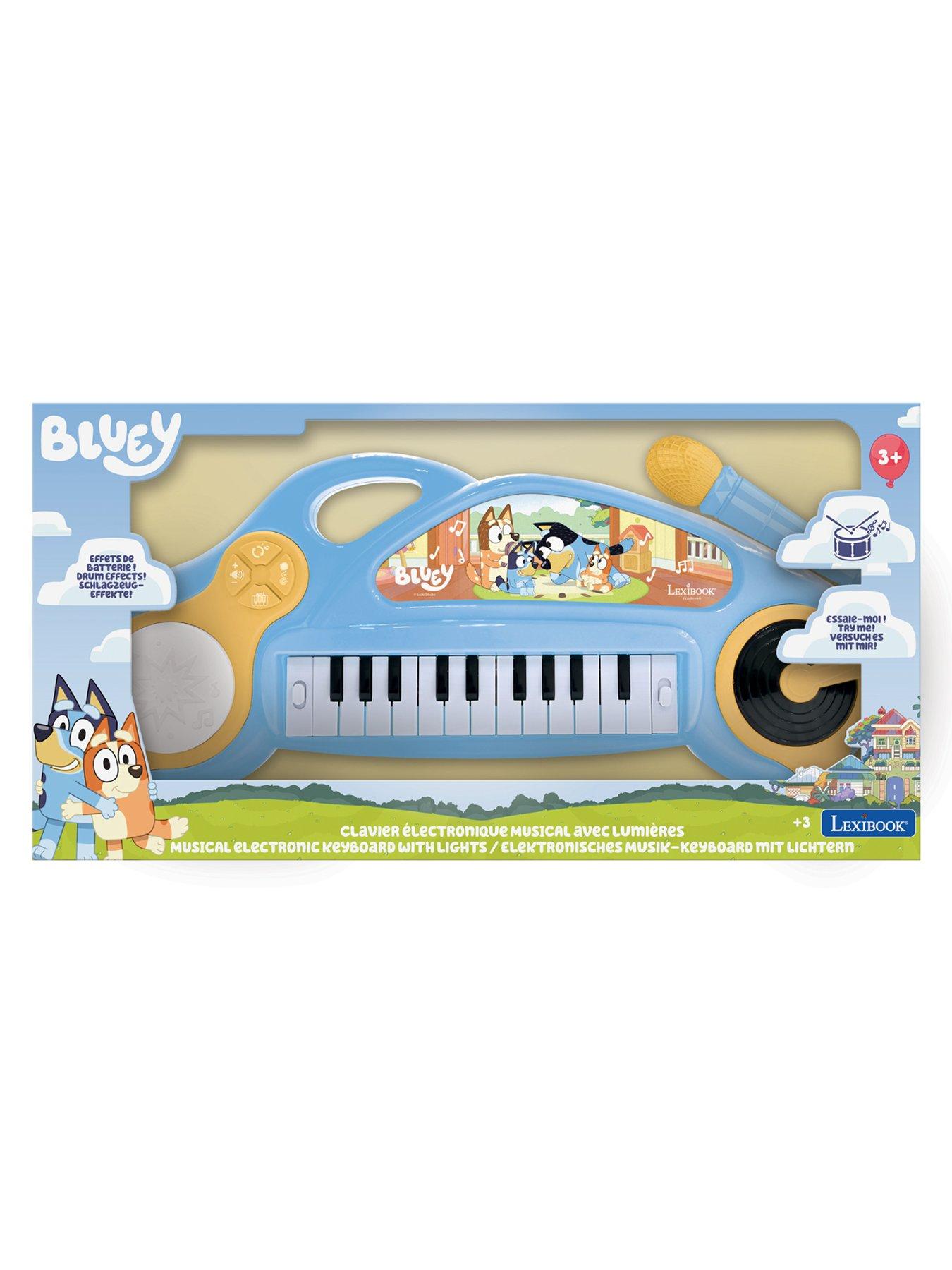  image of bluey-fun-electronic-keyboard-with-lights