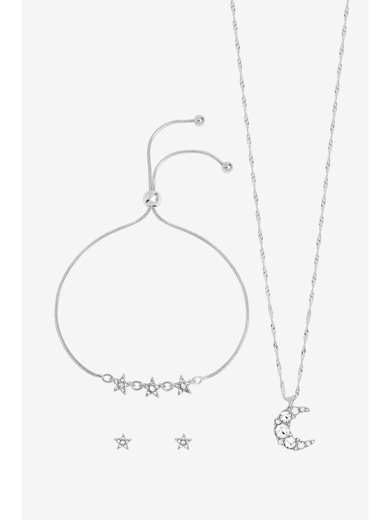 Image 2 of 2 of Jon Richard Silver Plated Celestial Trio Set - Gift Box
