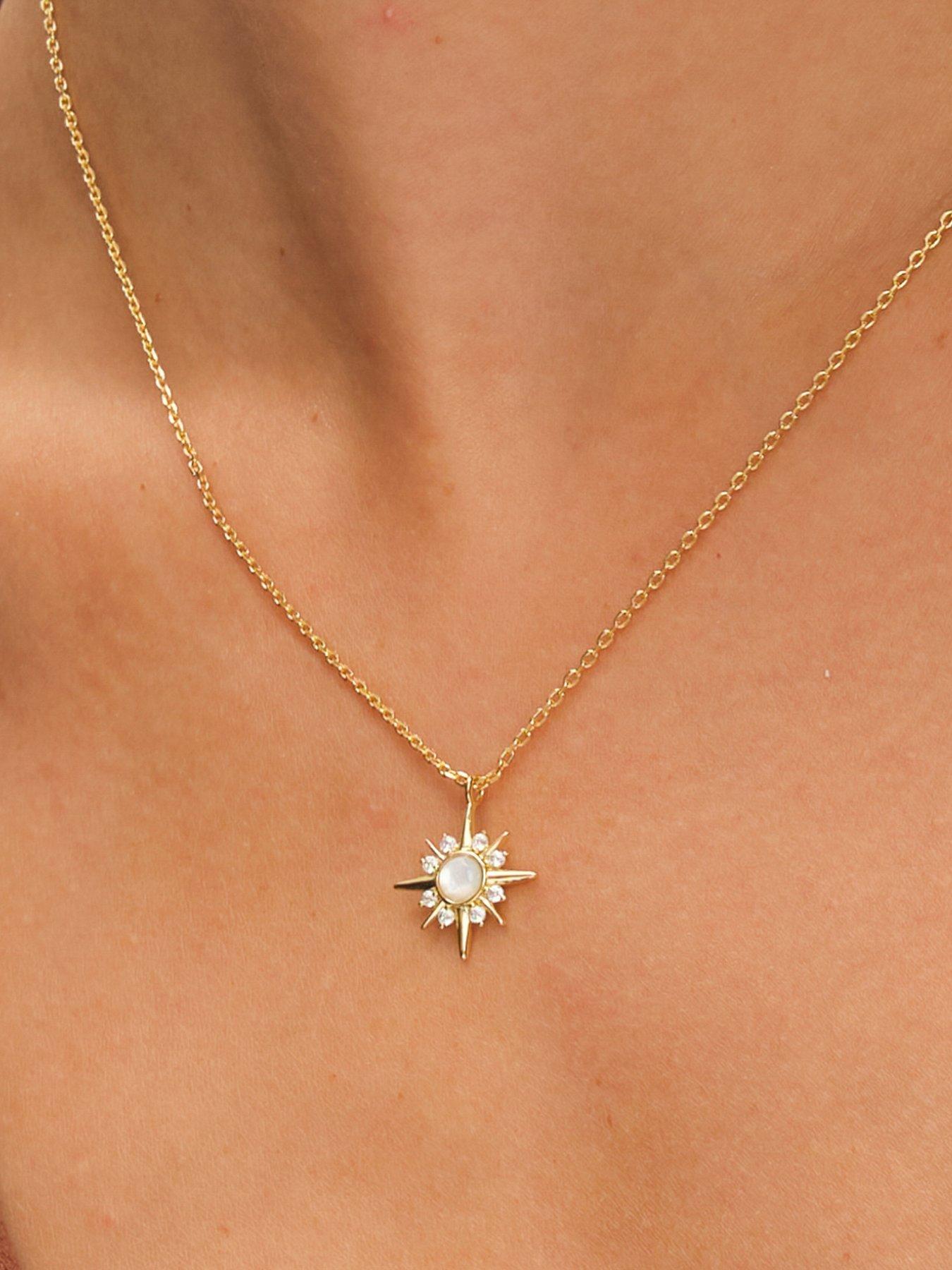  image of inicio-14k-gold-plated-cubic-zirconia-star-set-gift-box