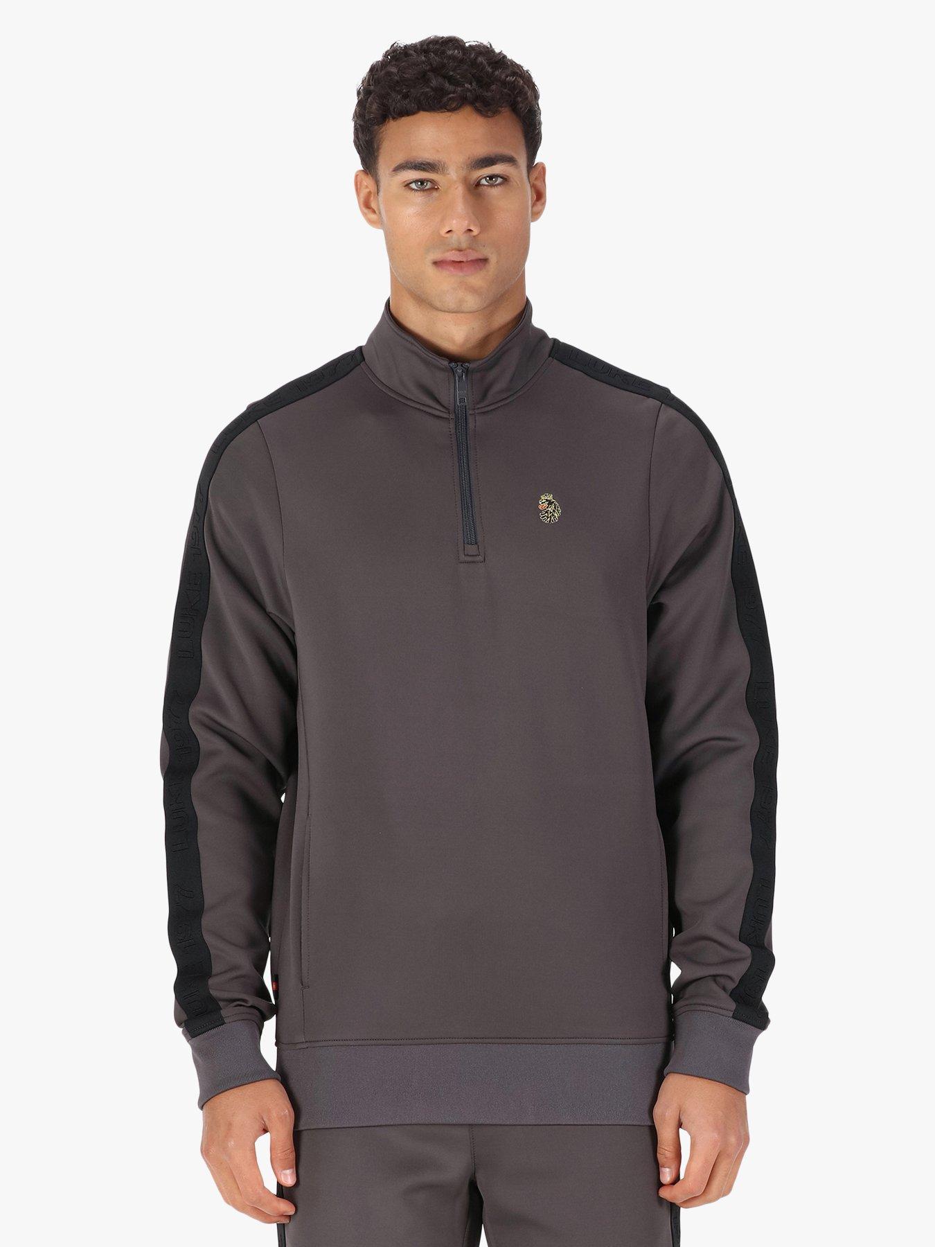Image 3 of 6 of Luke 1977 Quarter Zip Sweatshirt - Grey