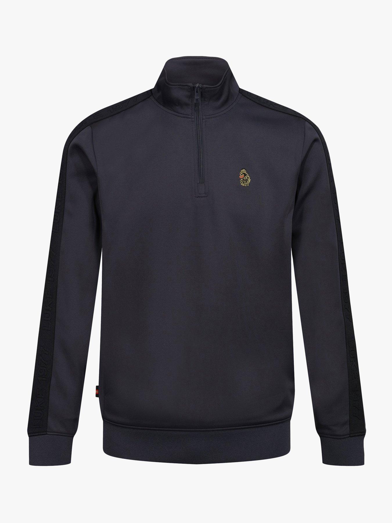 Image 4 of 6 of Luke 1977 Quarter Zip Sweatshirt - Grey