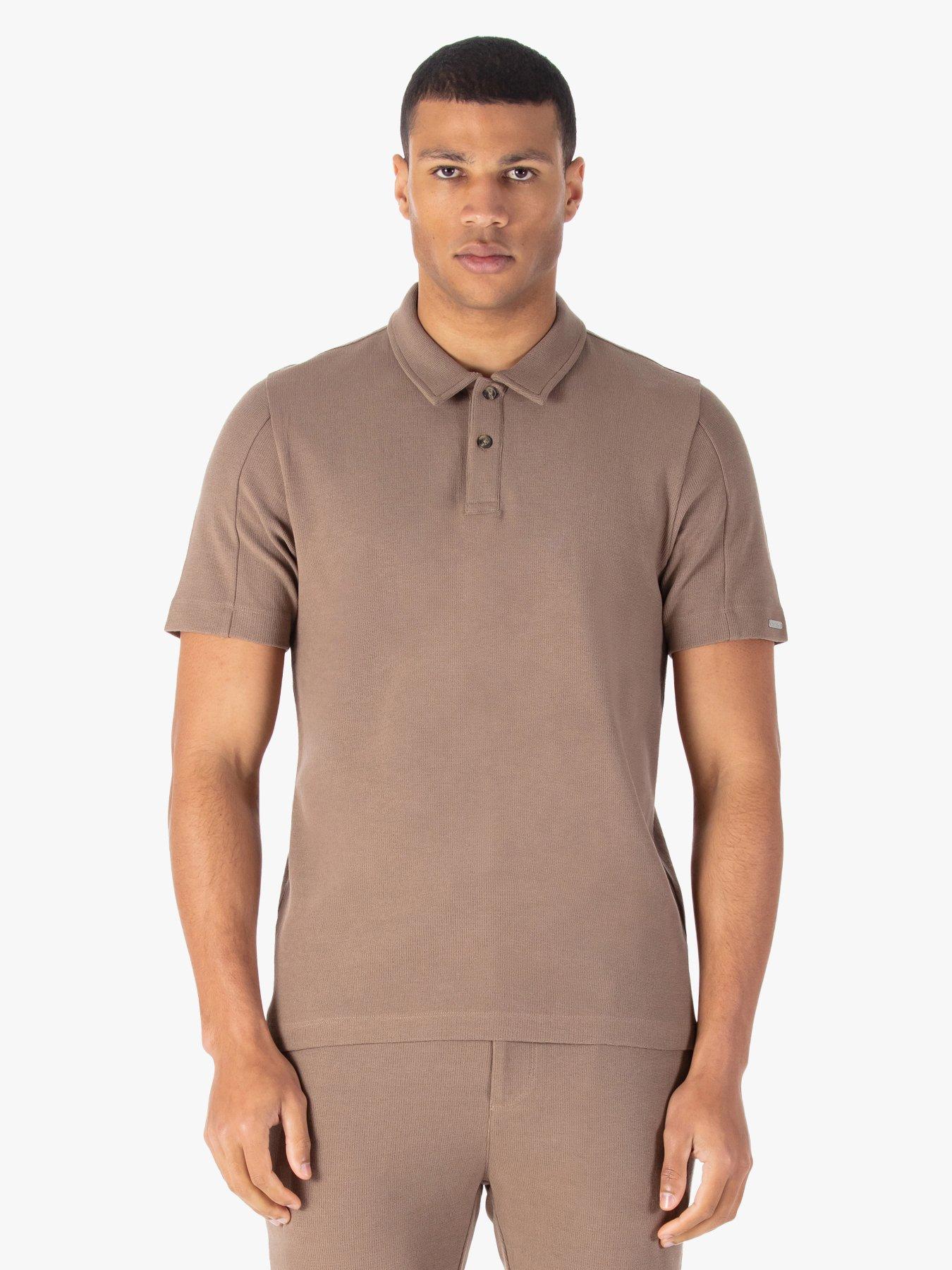 Image 1 of 6 of Luke 1977 1977 Baldur Colourblock Hoodie - Brown