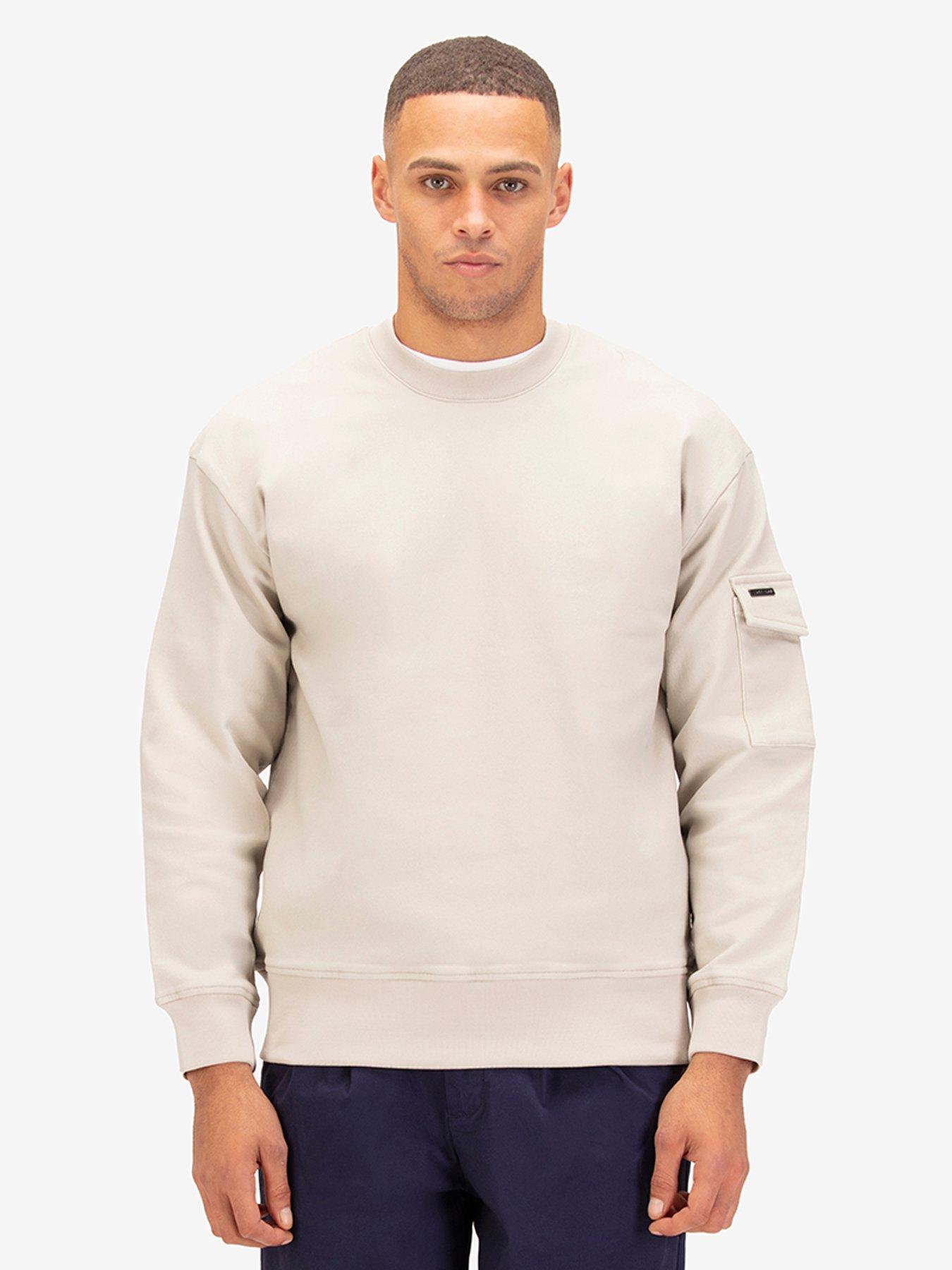  image of luke-1977-caleta-carpenter-sweatshirt-beige