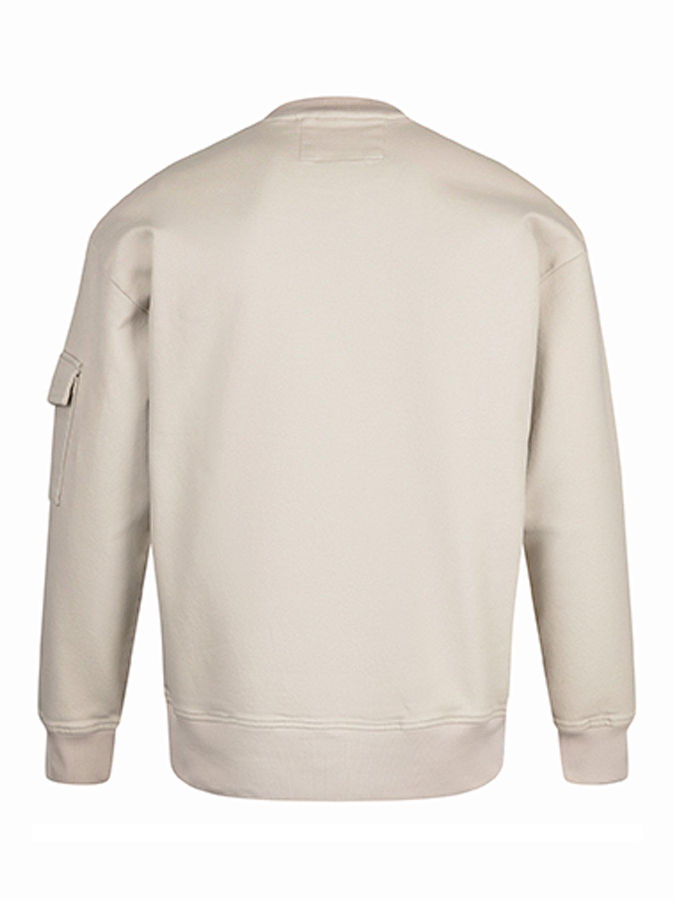  image of luke-1977-caleta-carpenter-sweatshirt-beige