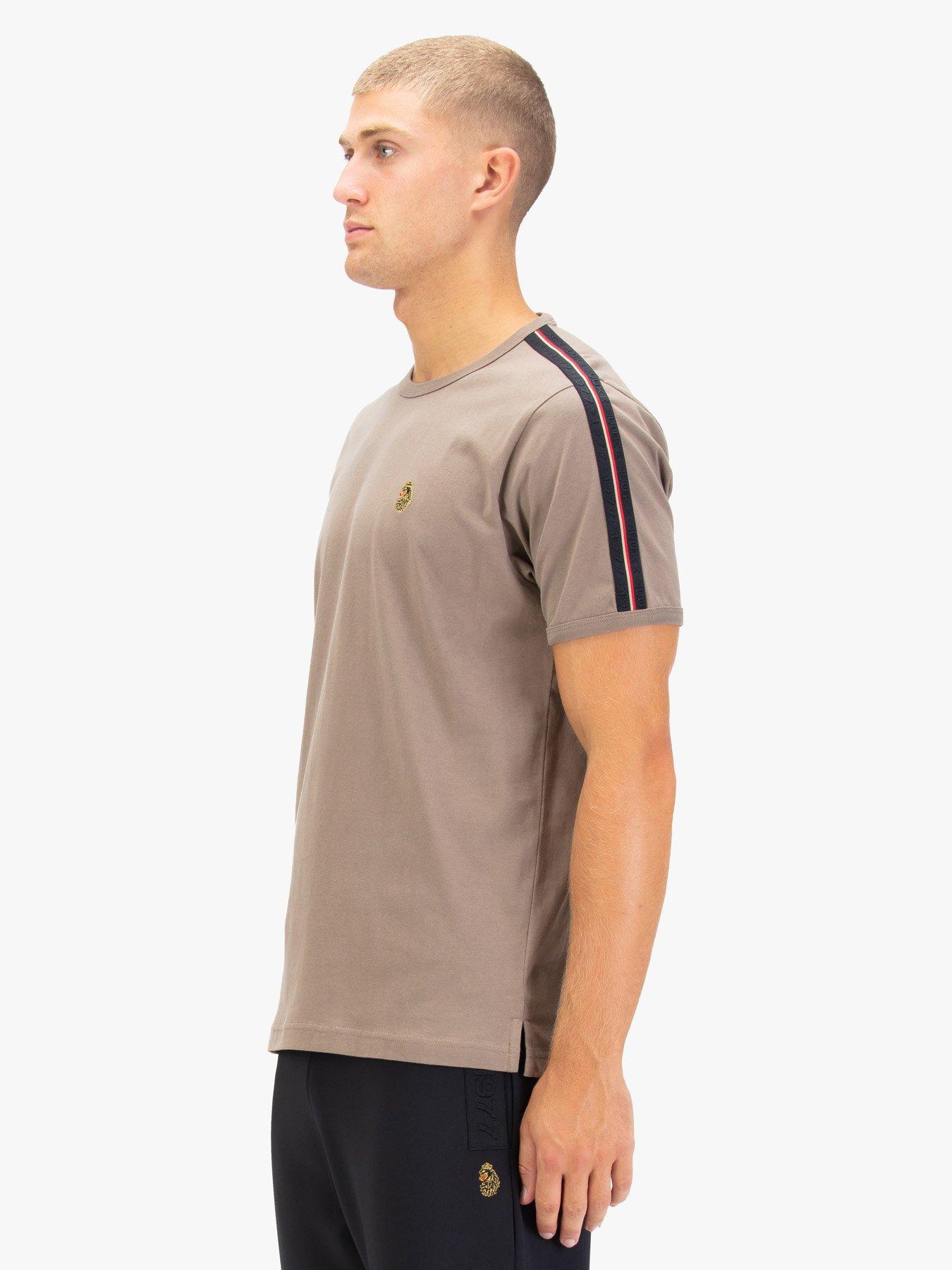  image of luke-1977-super-tram-t-shirt-brown