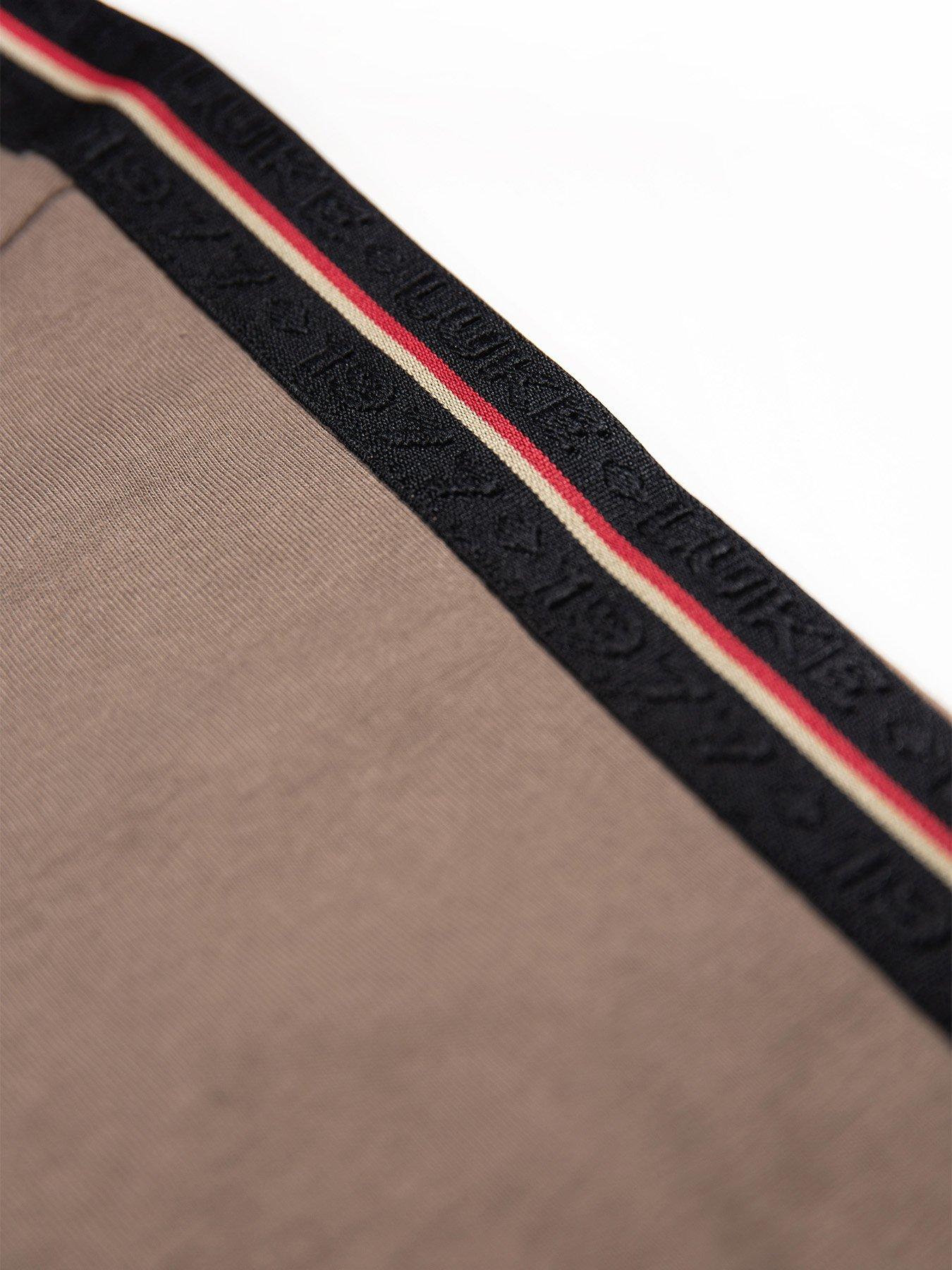  image of luke-1977-super-tram-t-shirt-brown