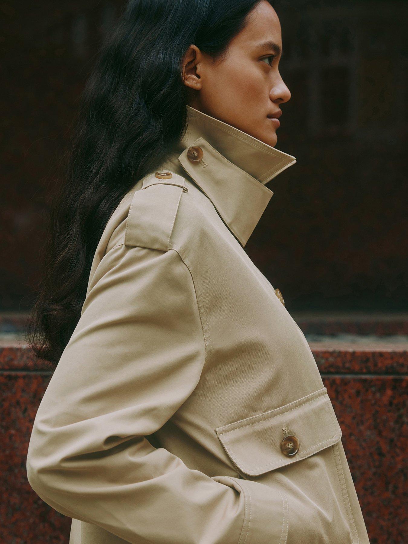 Image 4 of 4 of Albaray Short Trench Jacket