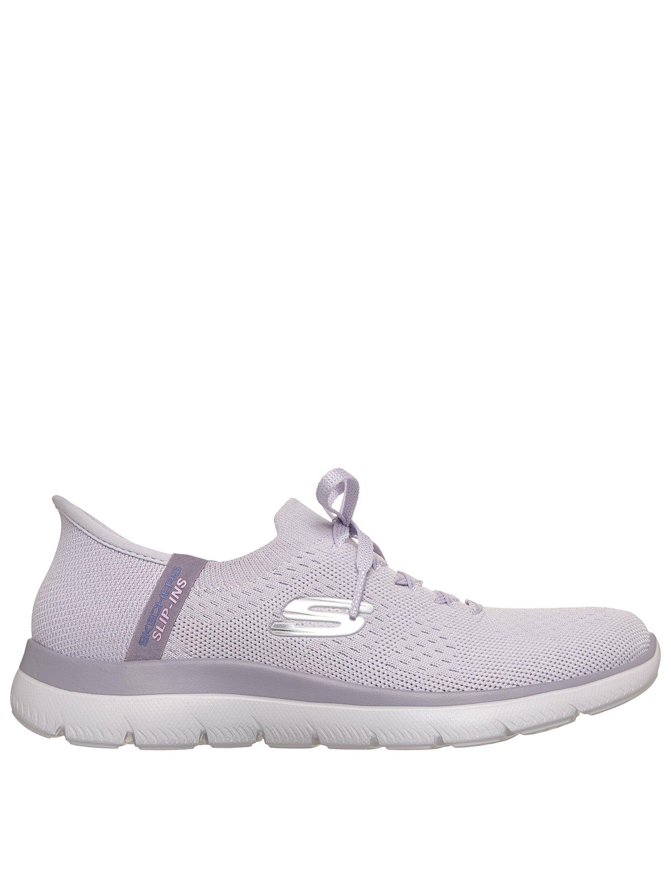 skechers-summits-new-daily-fixed-lace-slip-ins-trainer-lavender-knit