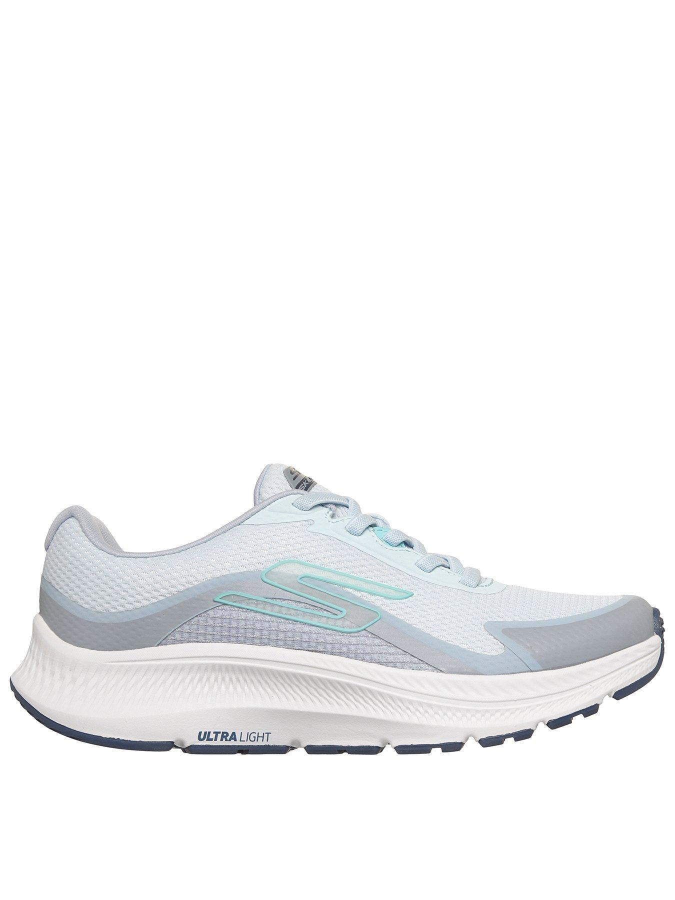 Image 1 of 5 of Skechers Go Run Consistent 2/0 Mesh Bungee Lace Trainer - Blue