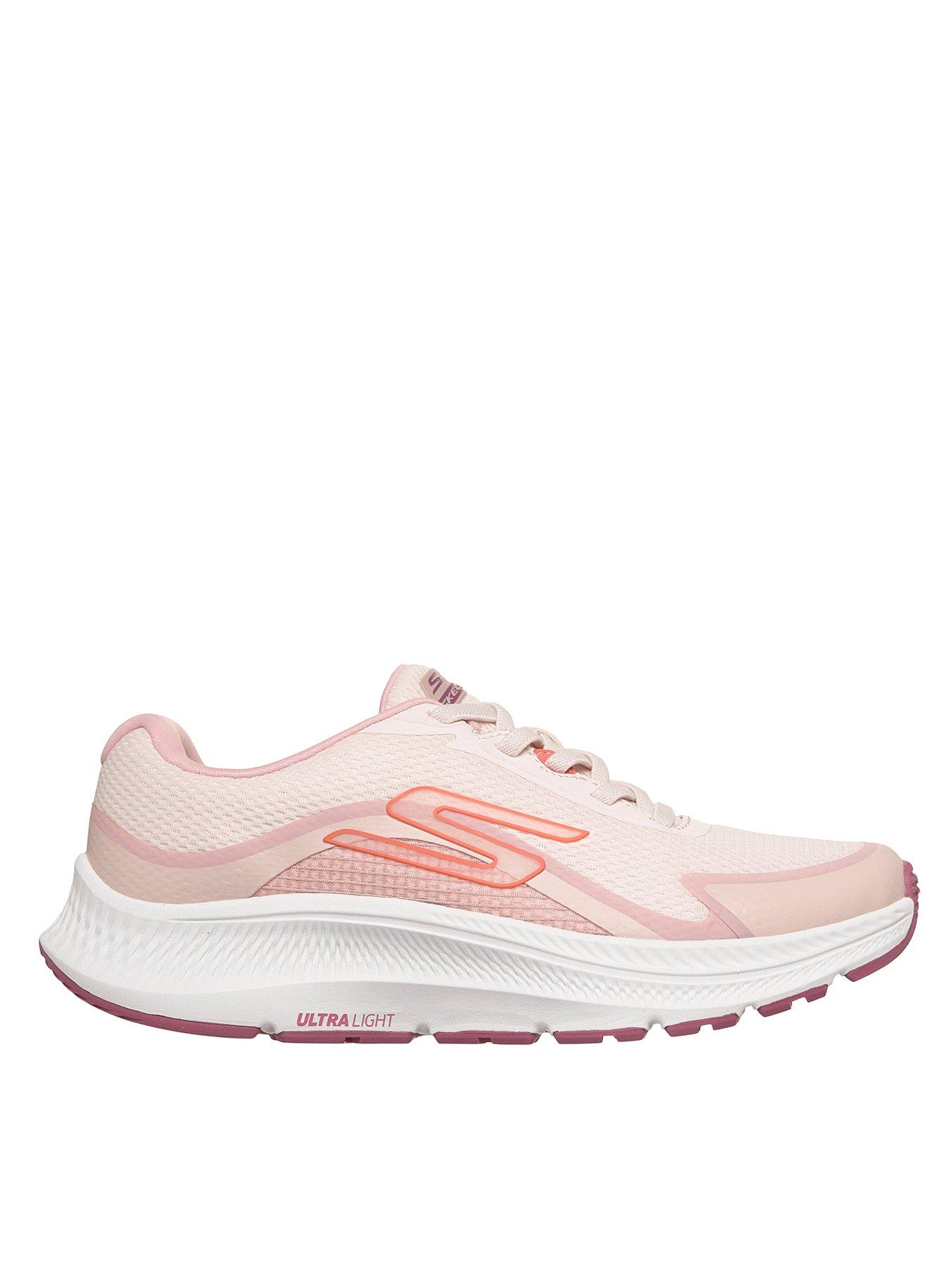 skechers-go-run-consistent-20-mesh-bungee-lace-trainer-pink