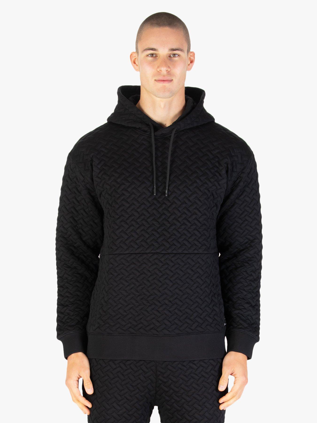 Luke 1977 Melrose Textured Sweatshirt - Black