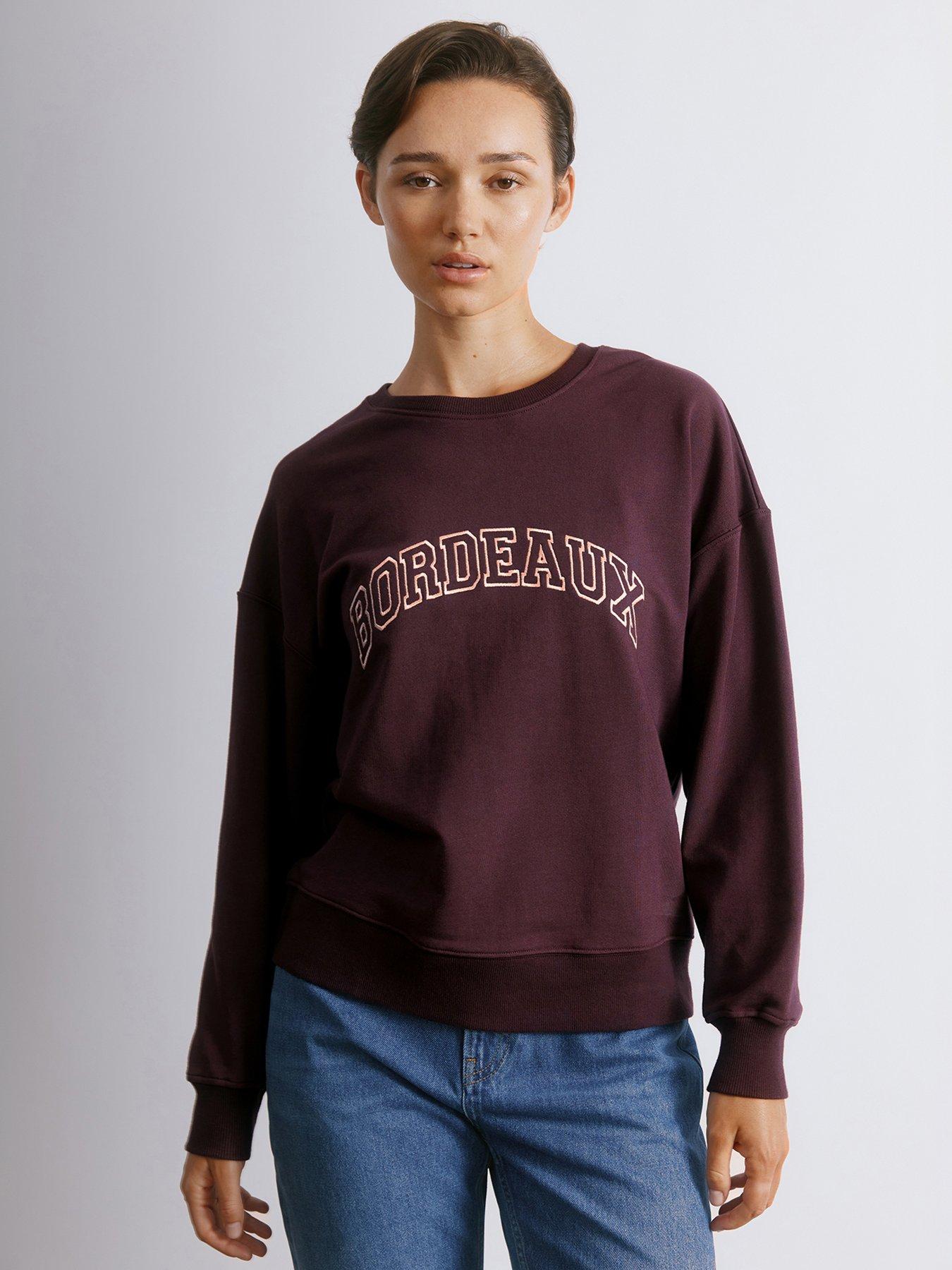 undefined Bordeaux Sweatshirt