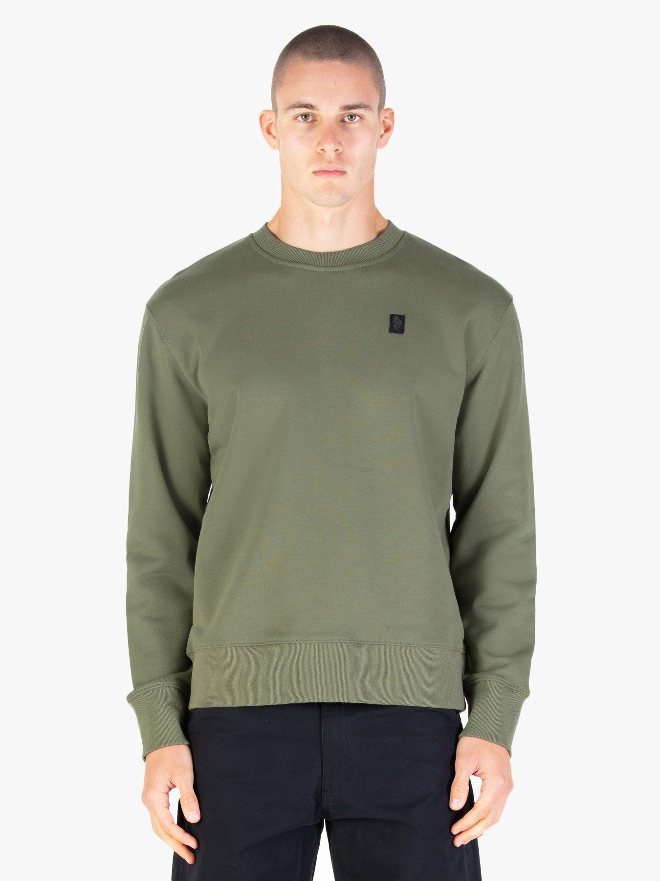Image 1 of 6 of Luke 1977 Parker Crew Sweat - Khaki
