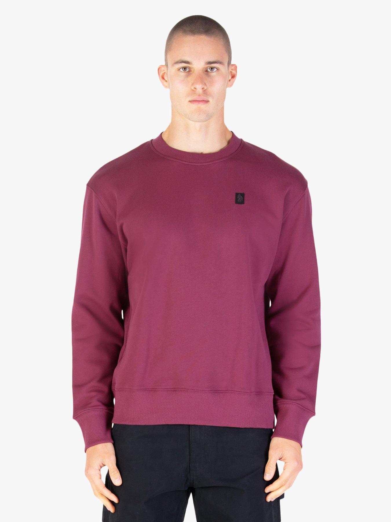 Image 1 of 6 of Luke 1977 Parker Crew Sweat - Purple