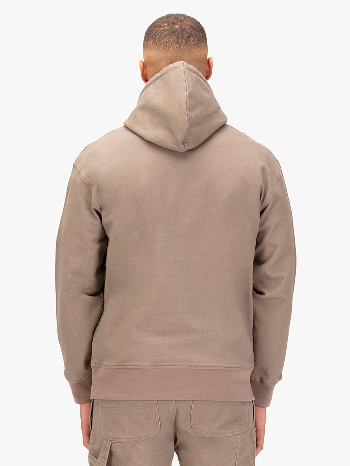  image of luke-1977-miter-carpenter-hoodie-brown