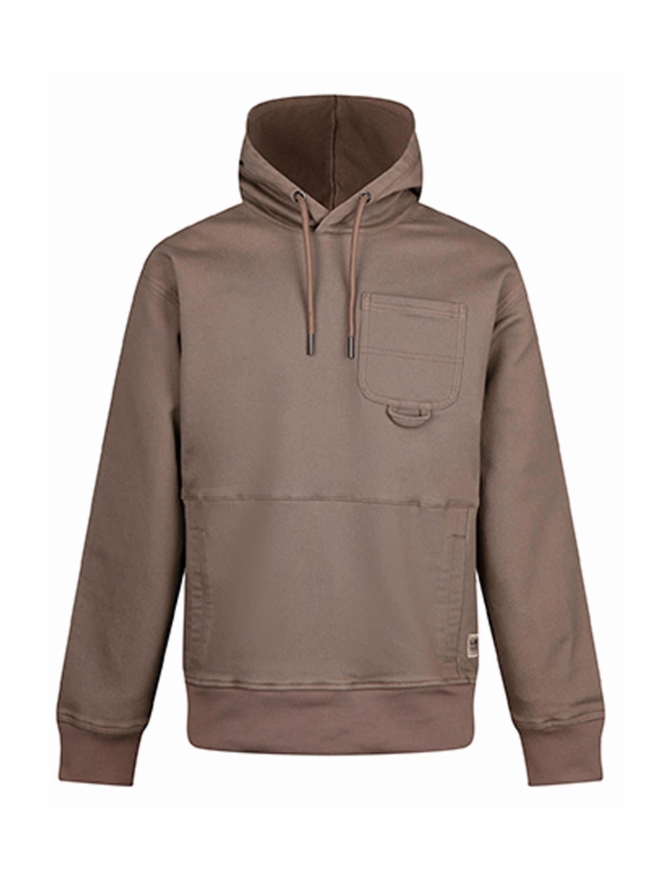  image of luke-1977-miter-carpenter-hoodie-brown