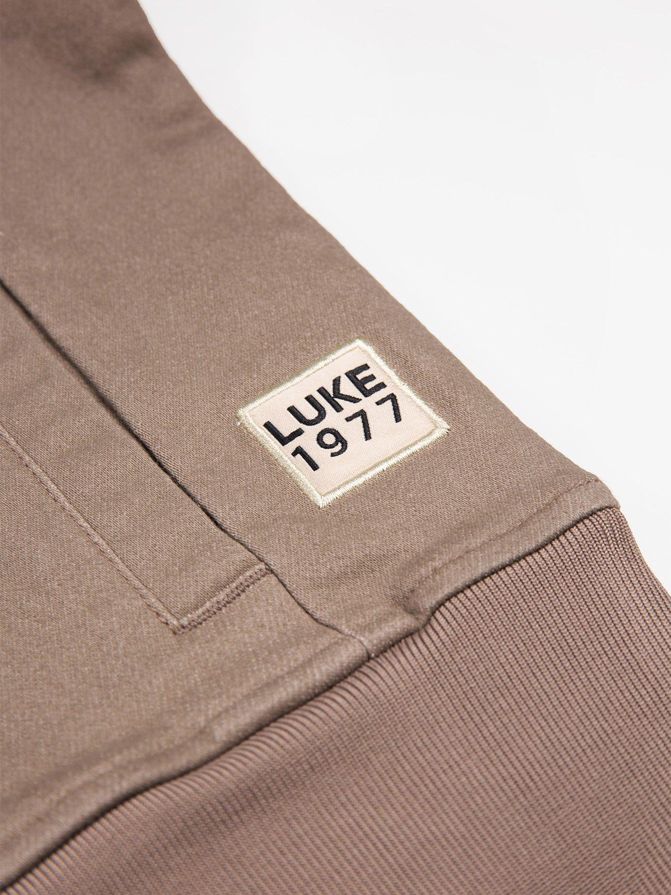  image of luke-1977-miter-carpenter-hoodie-brown