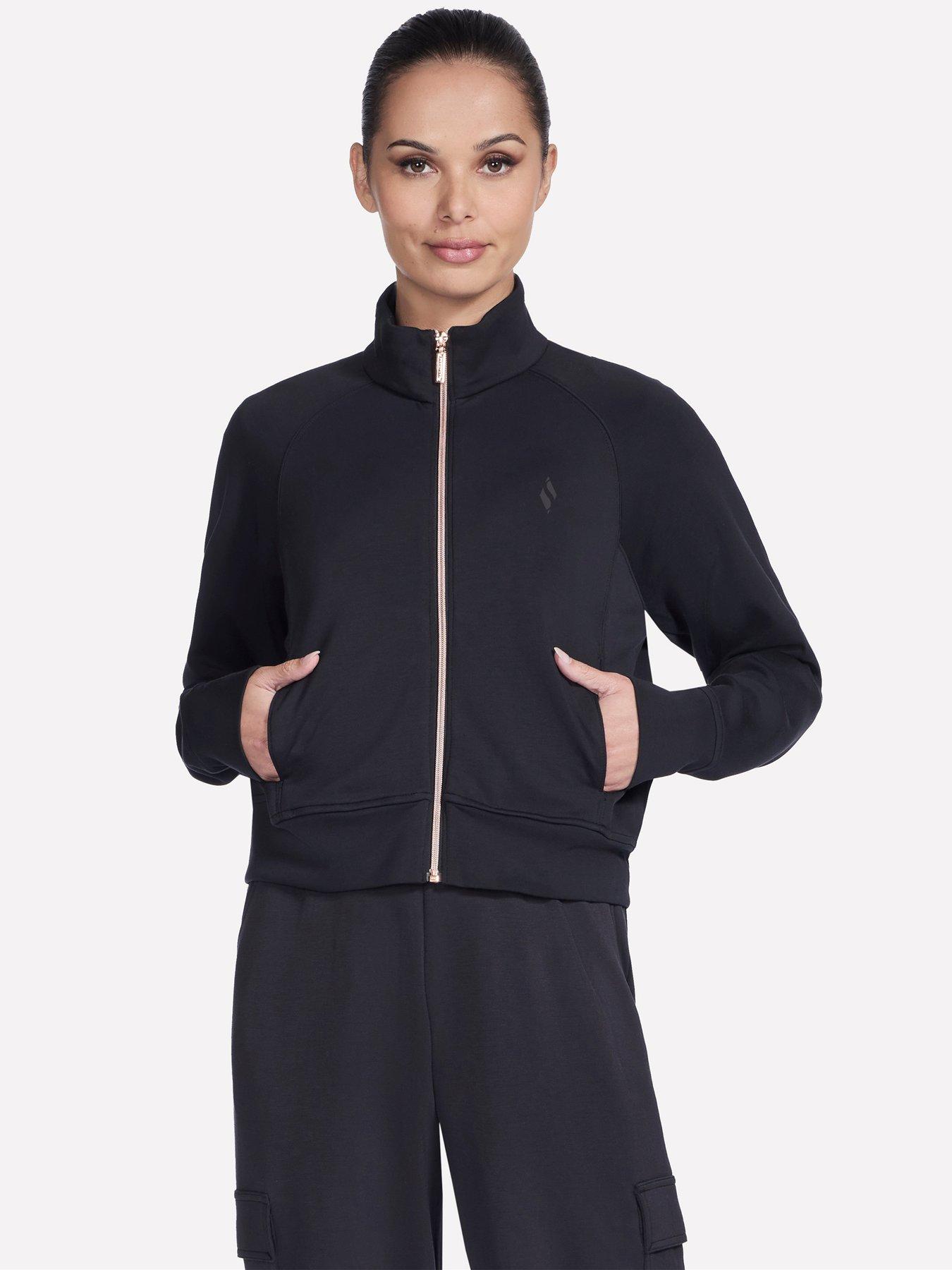  image of skechers-skechluxe-elevate-jacket-black