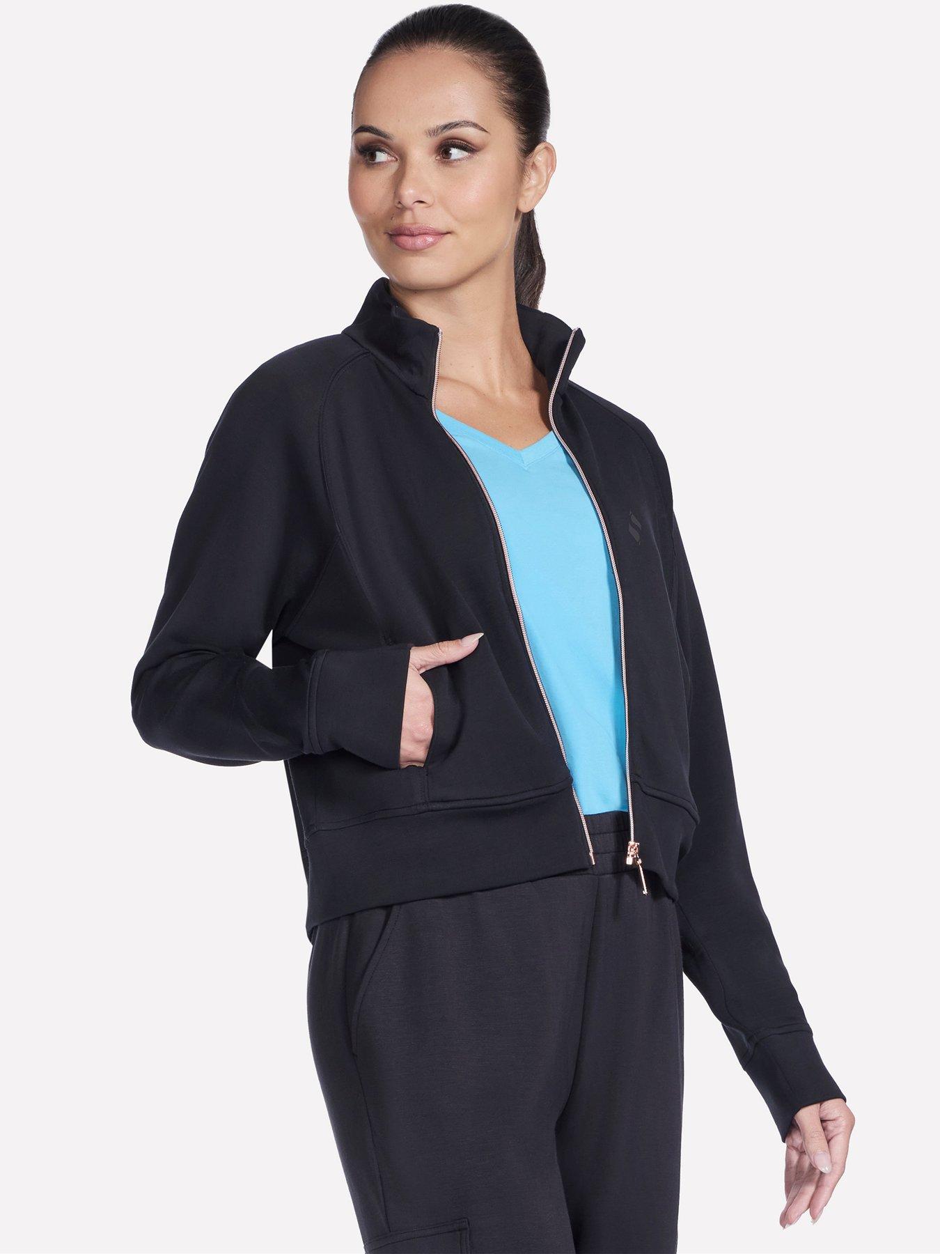  image of skechers-skechluxe-elevate-jacket-black
