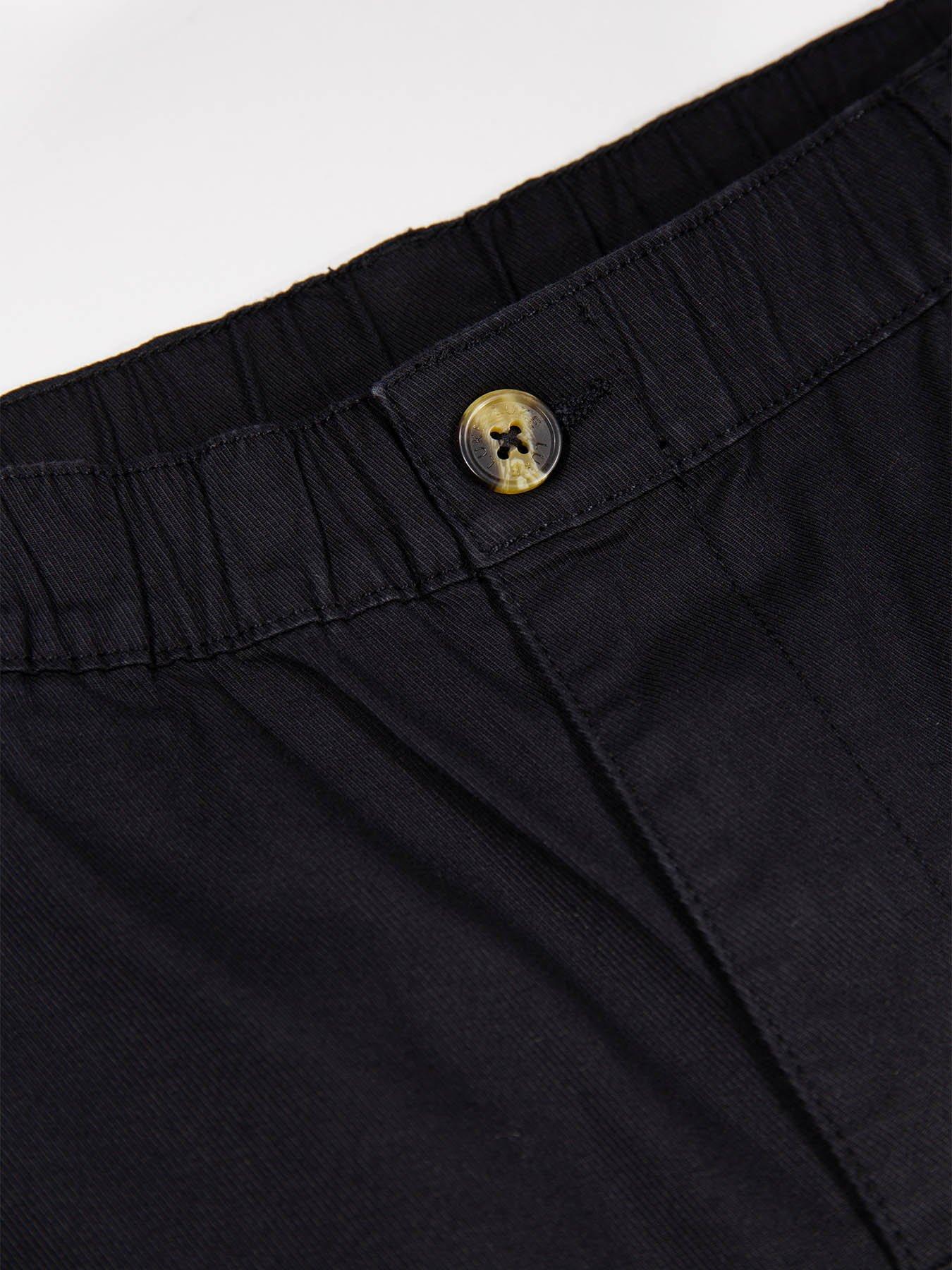 Image 6 of 6 of Luke 1977 Relaxed Fit Cargo Trousers - Black