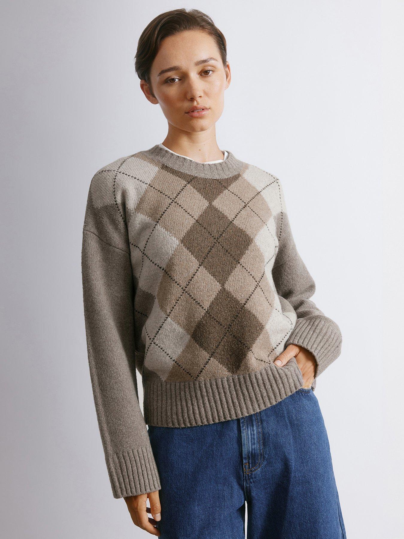 albaray-argyll-jumper-brown